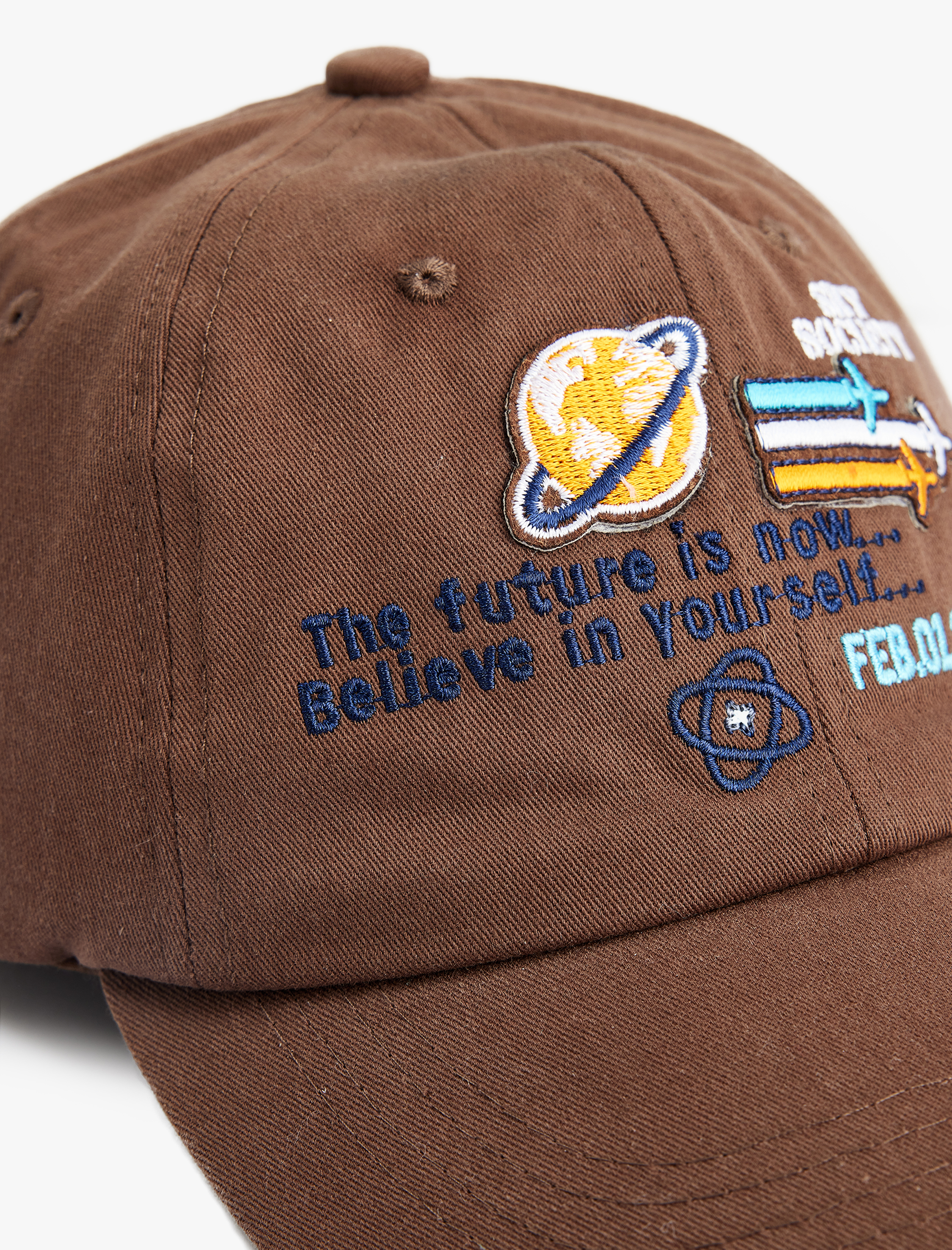  Erkek Pamuklu İşlemeli Kep Şapka