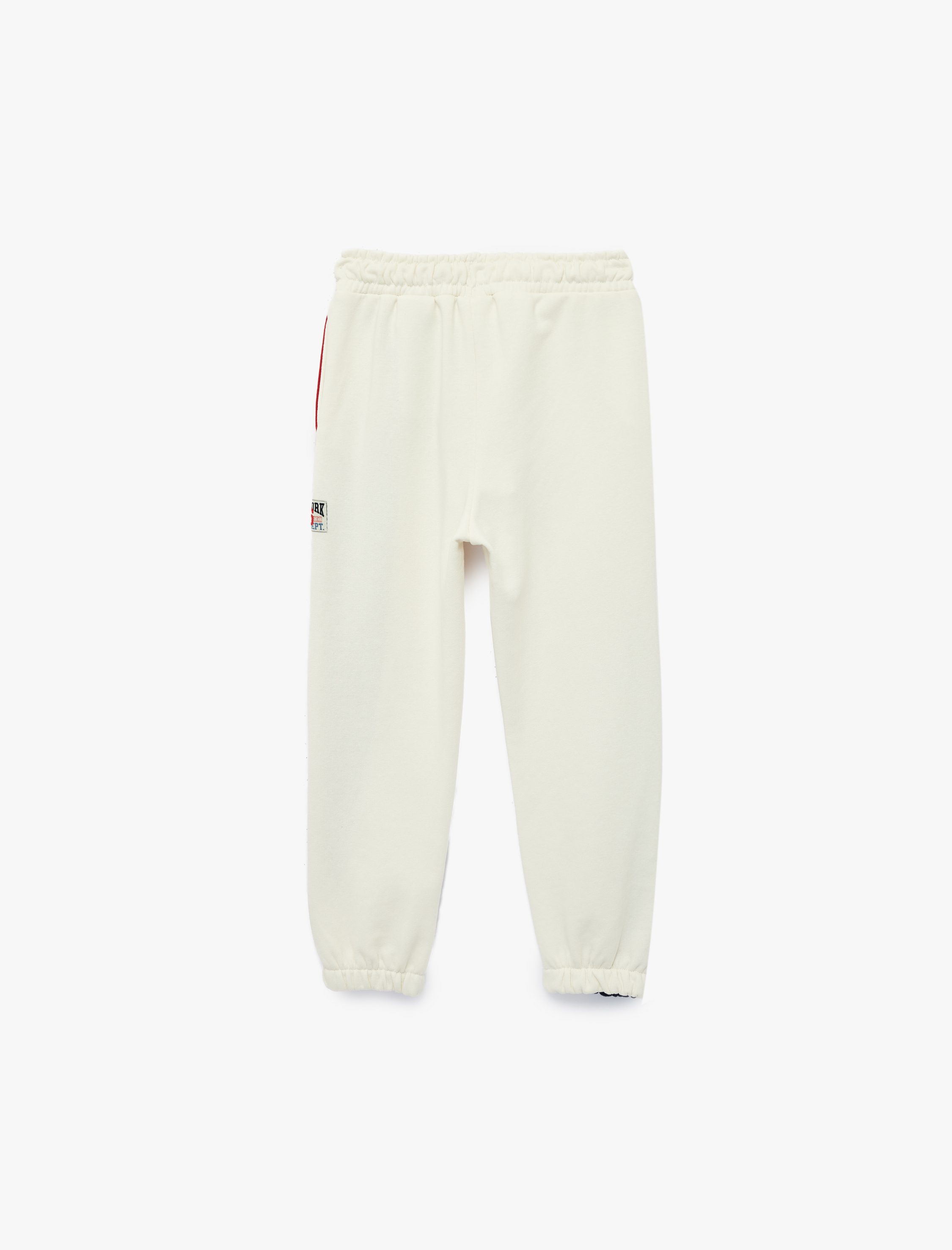  Erkek Bebek Beli Lastikli Cepli Renk Bloklu Oversize Jogger Eşofman Altı