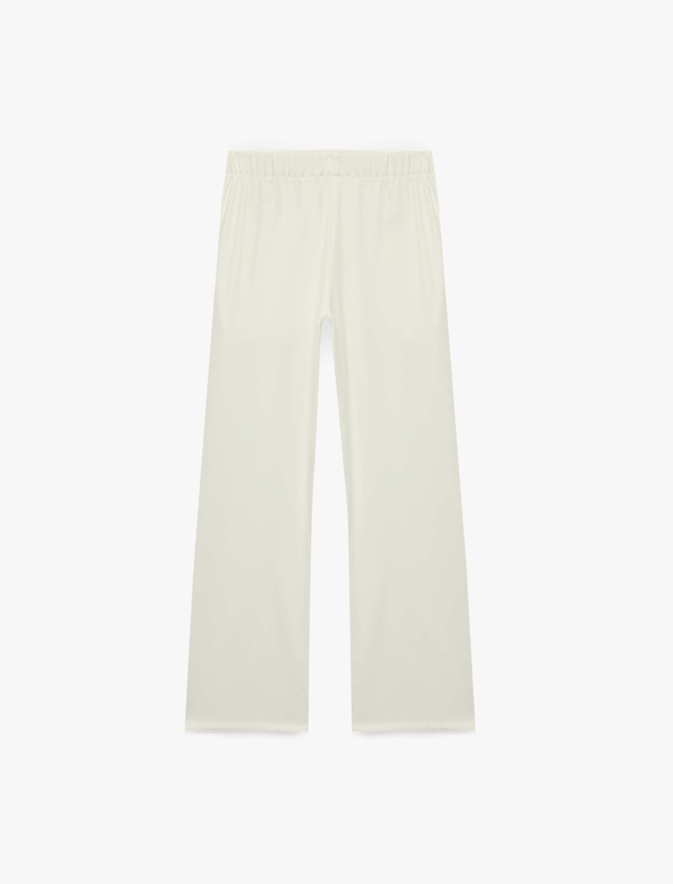   Beli Lastikli Cepli Viskon Rahat Kalıp Geniş Paça Eşofman Altı