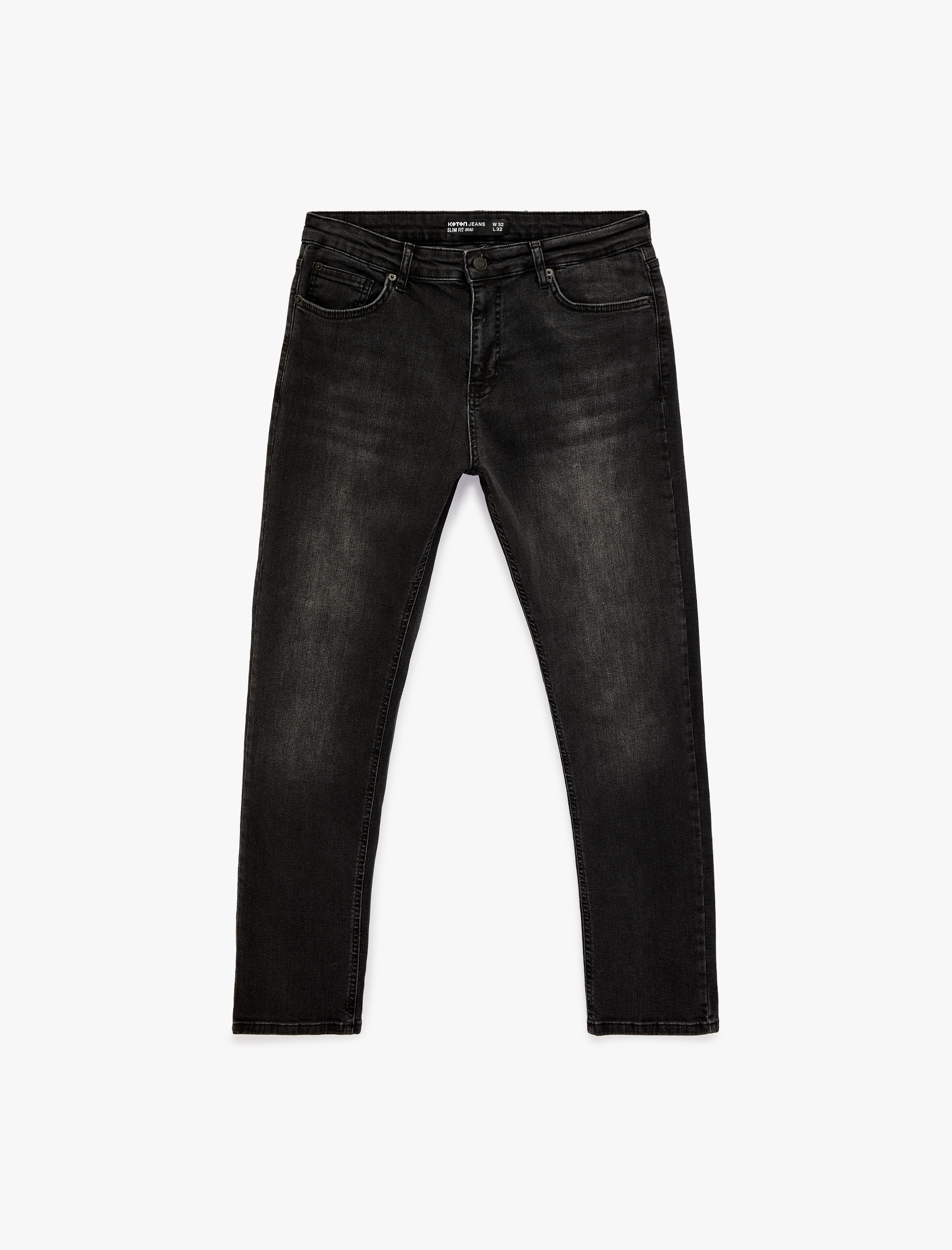   Pamuklu Normal Bel Slim Fit Jean Pantolon - Brad Jean