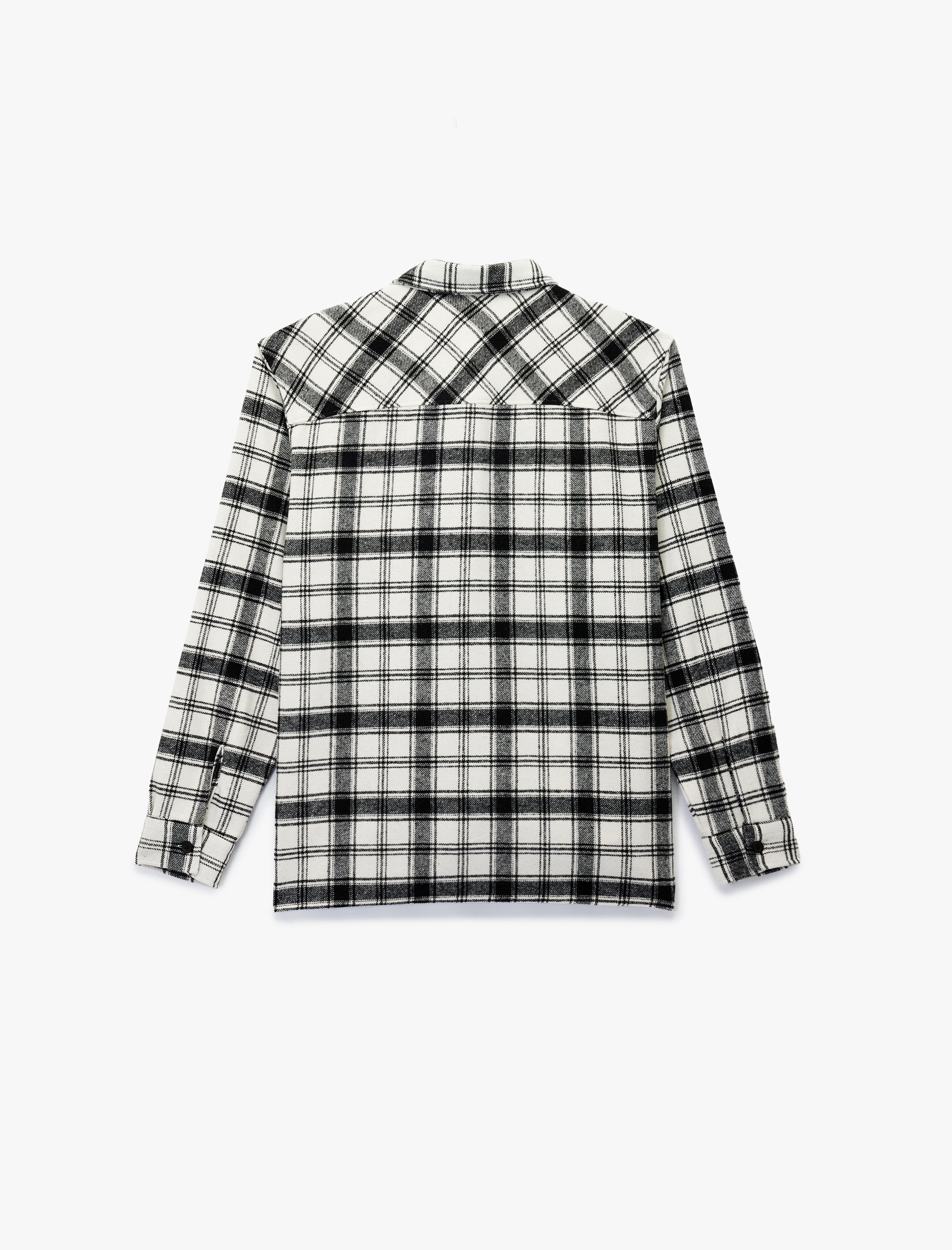   Uzun Kollu Klasik Yaka Regular Fit Cep Detaylı Oduncu Gömlek