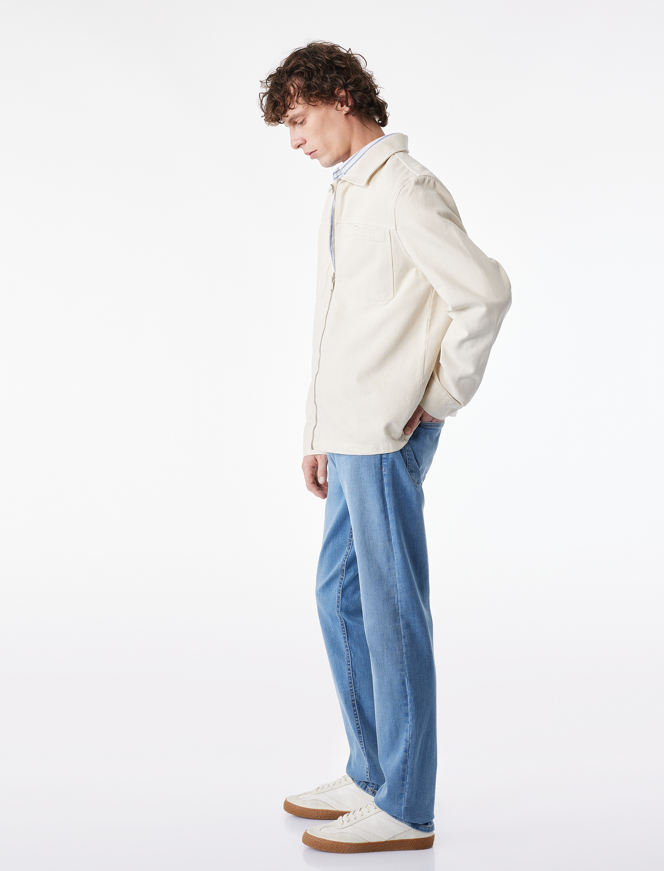   Normal Bel Slim Fit Jean Pantolon - Brad Jean