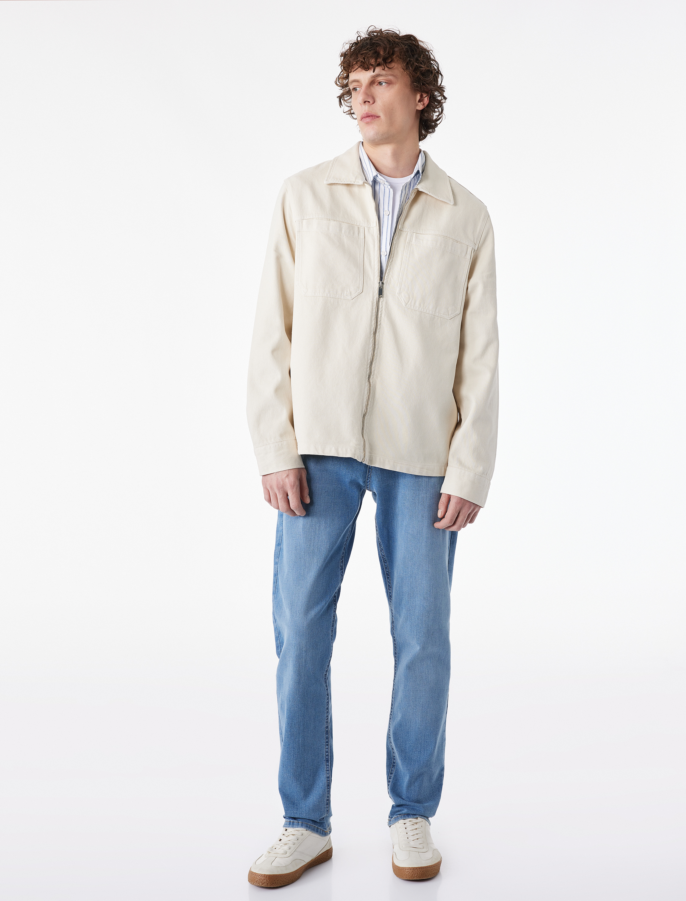   Normal Bel Slim Fit Jean Pantolon - Brad Jean