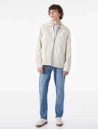 Normal Bel Slim Fit Jean Pantolon - Brad Jean