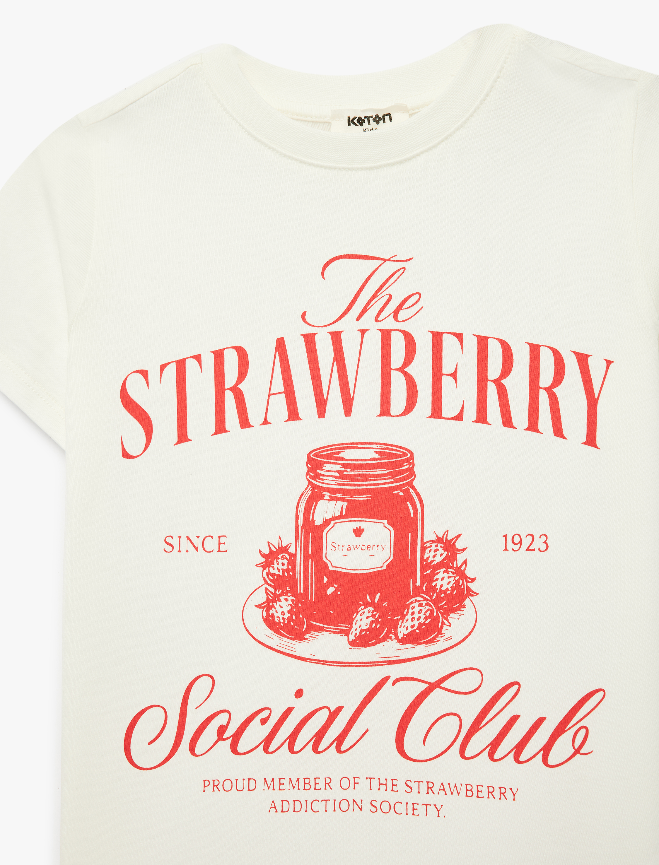  Kız Çocuk Pamuklu Kısa Kollu Bisiklet Yaka Baskılı Tişört