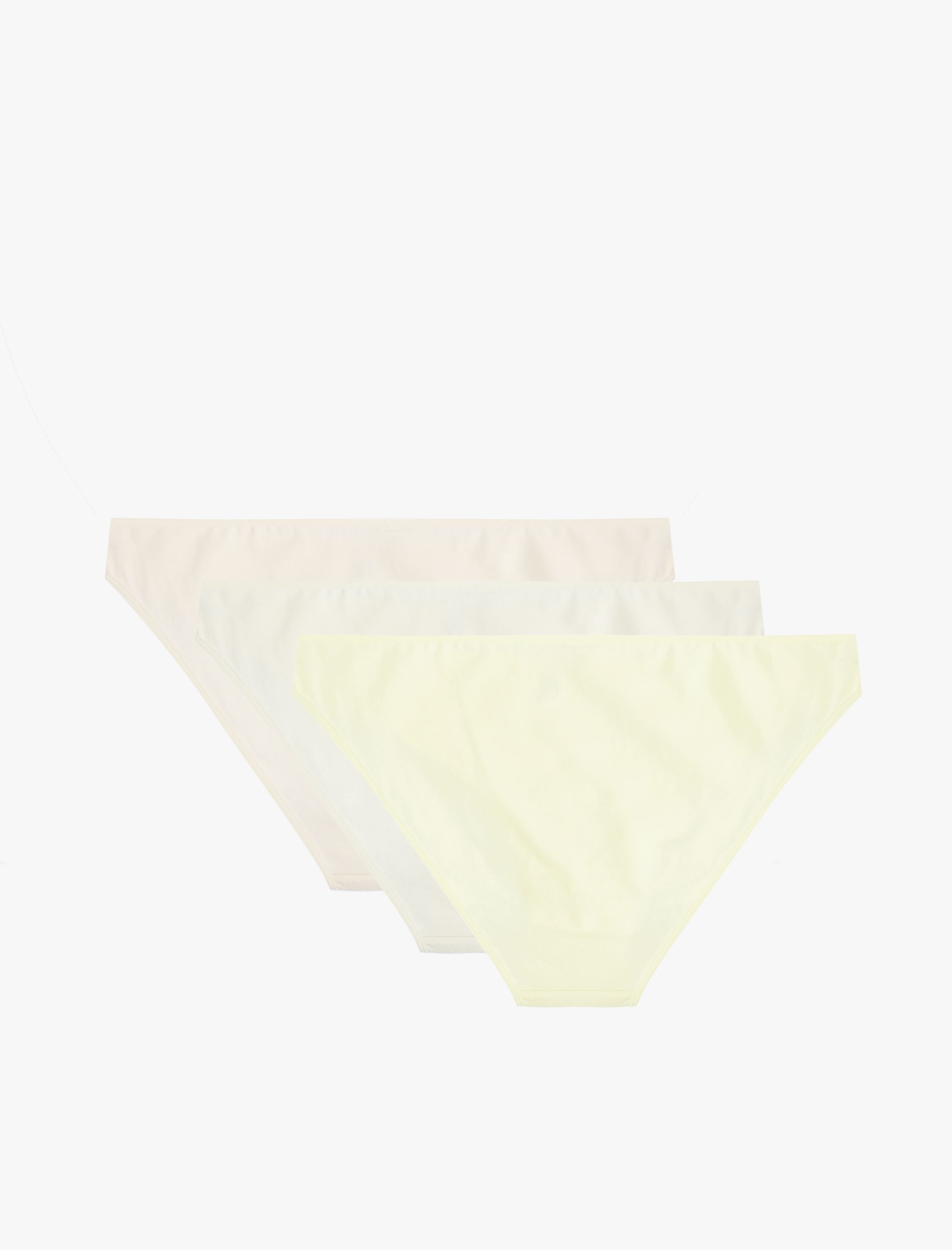   Rahat Kalıp Çiçekli Pamuklu 3’lü Brief Külot Seti