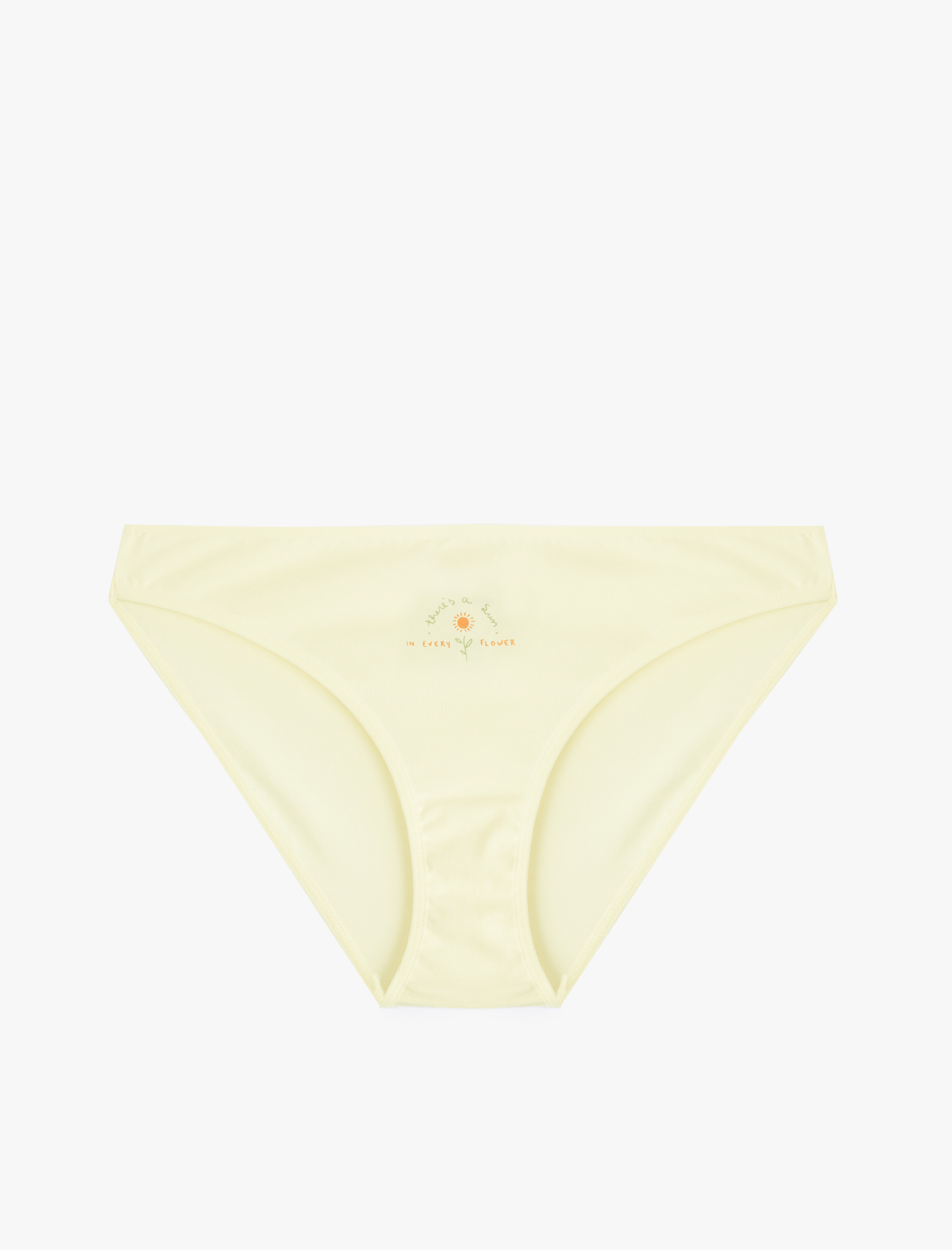   Rahat Kalıp Çiçekli Pamuklu 3’lü Brief Külot Seti