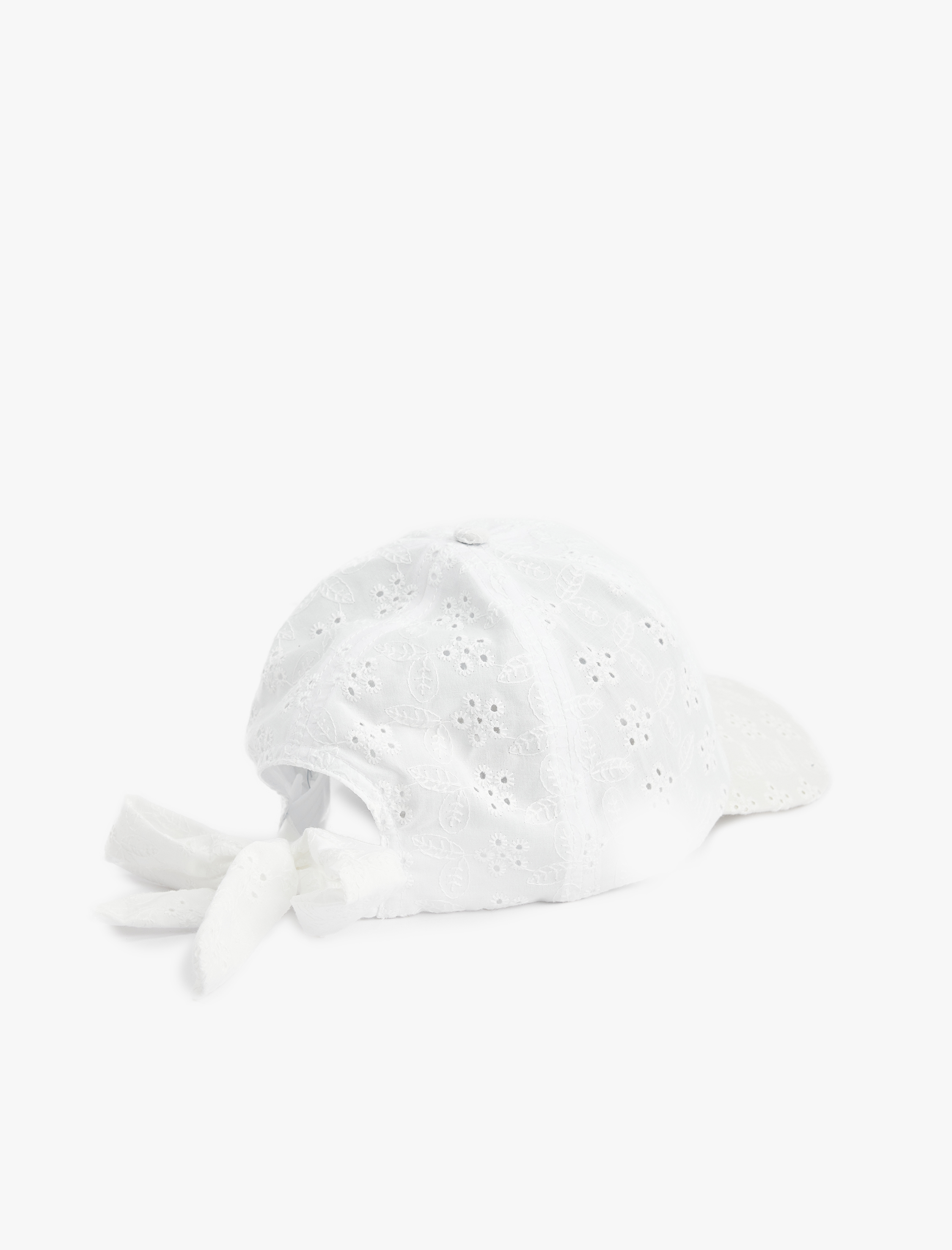  Kadın Pamuklu Brodeli Kep Şapka