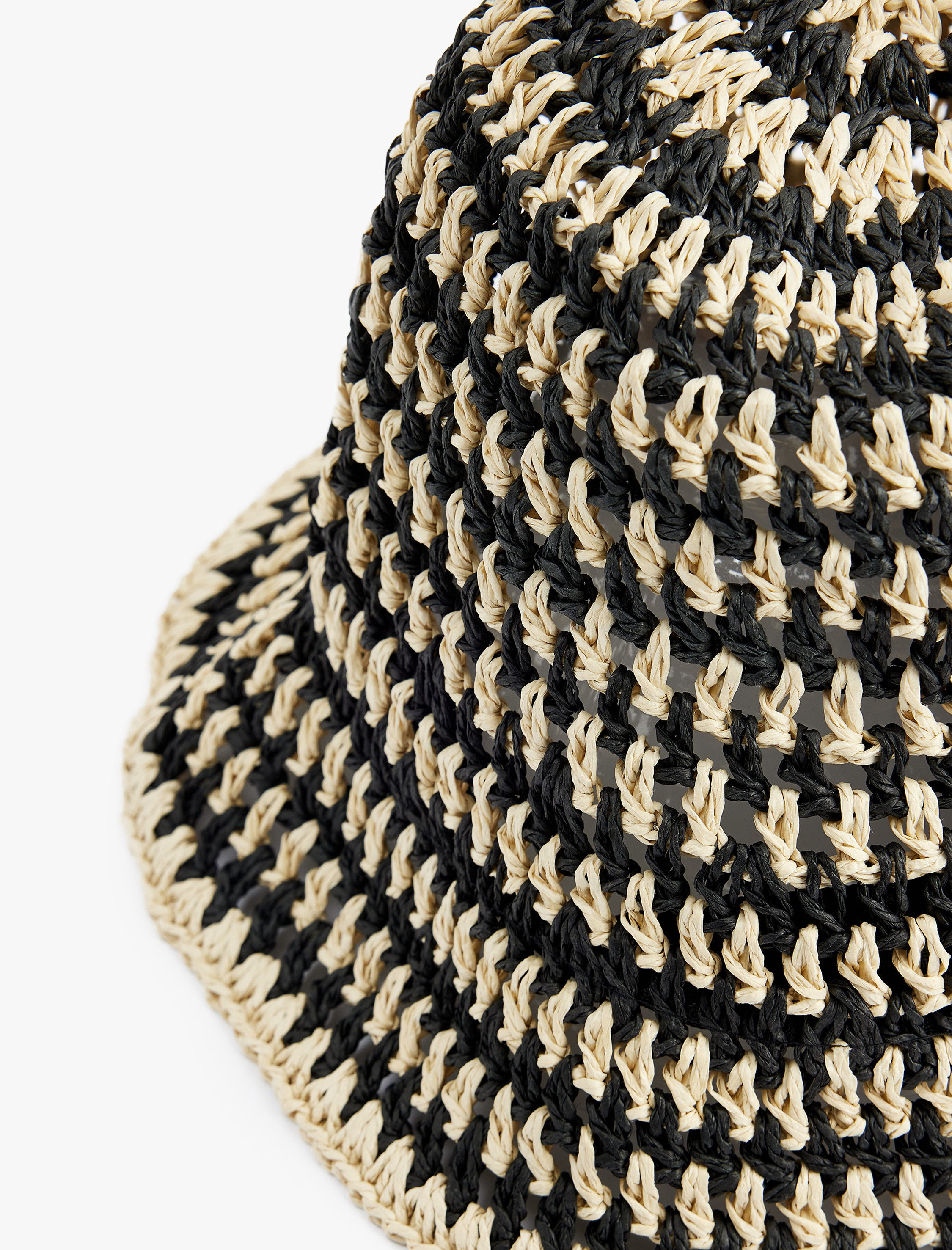  Kadın Hasır Bucket Şapka