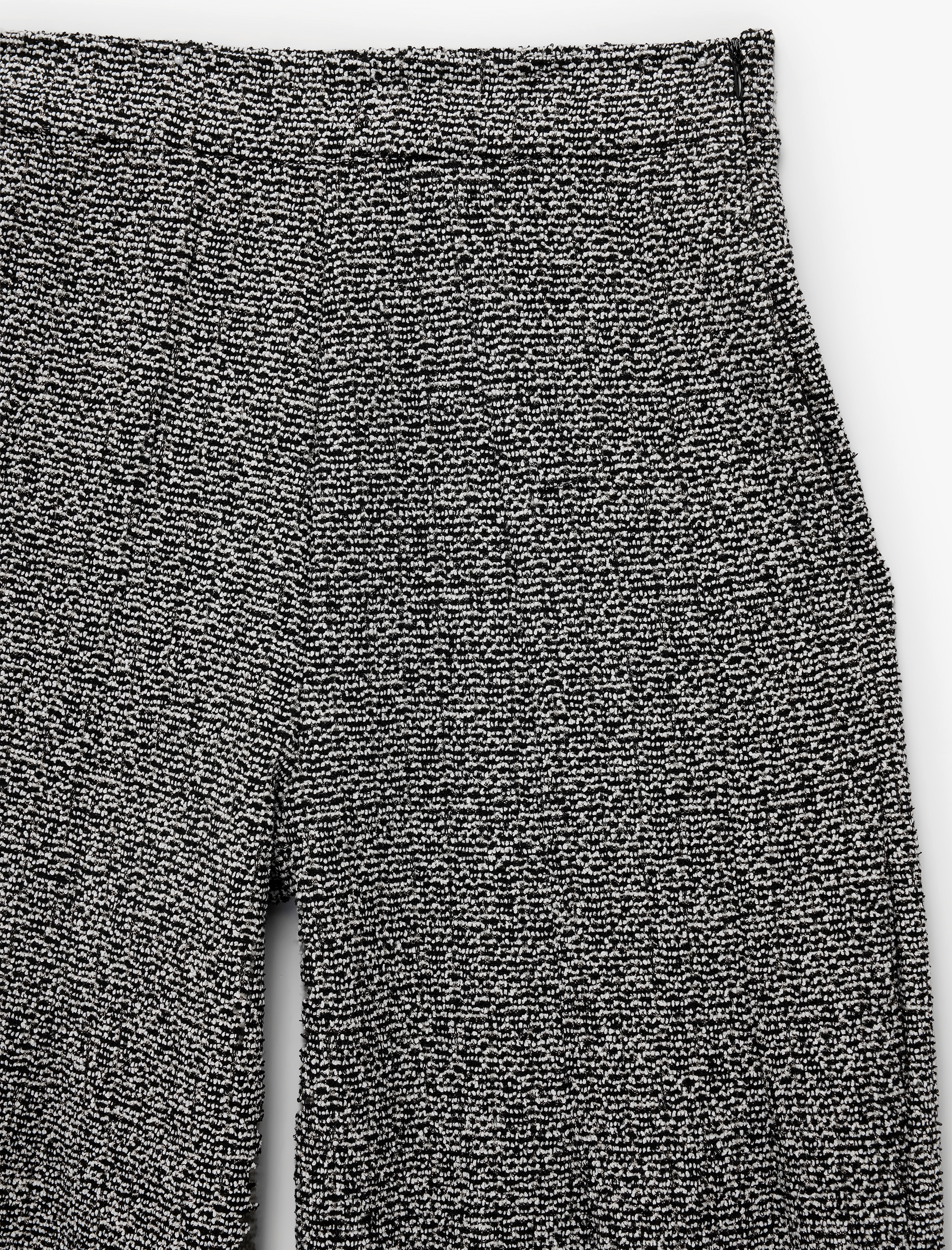   Metalik İplik Detaylı Parıltılı Cepli Tüvit Balon Pantolon