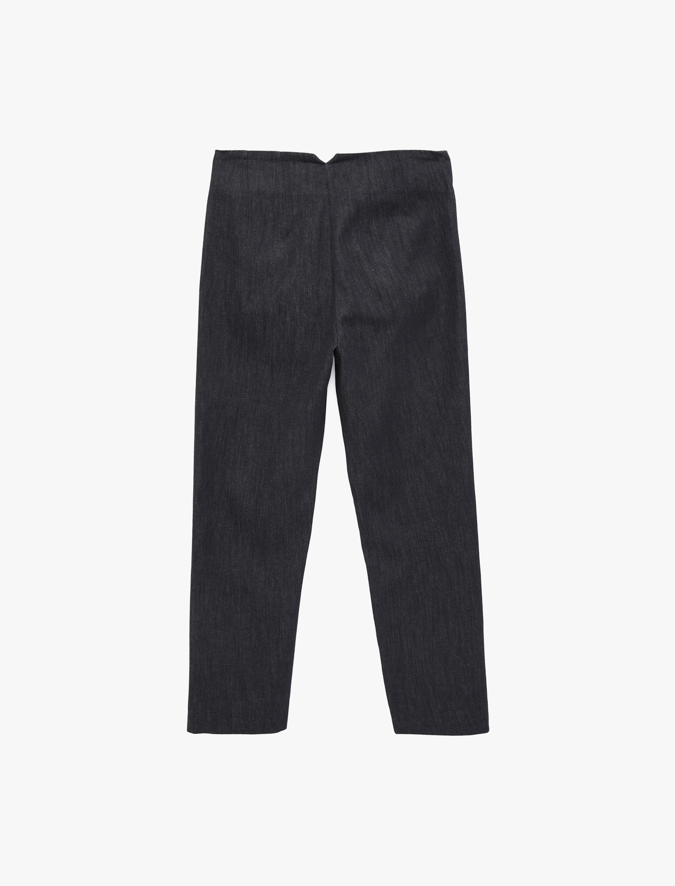   Yüksek Bel Cep Detaylı Pamuklu Cigarette Pantolon