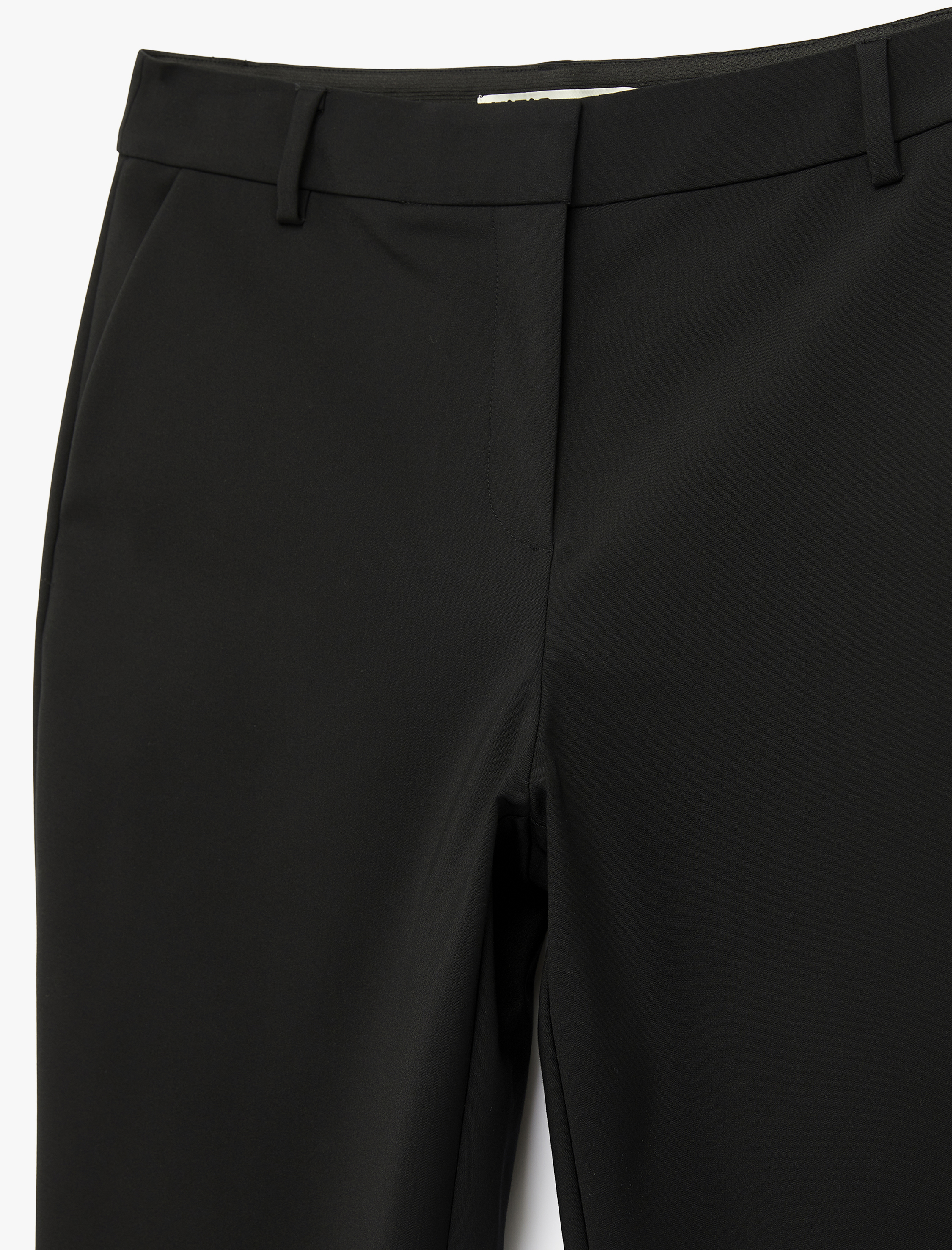   Regular Fit Cep Detaylı Normal Bel Düz Paça Kumaş Pantolon