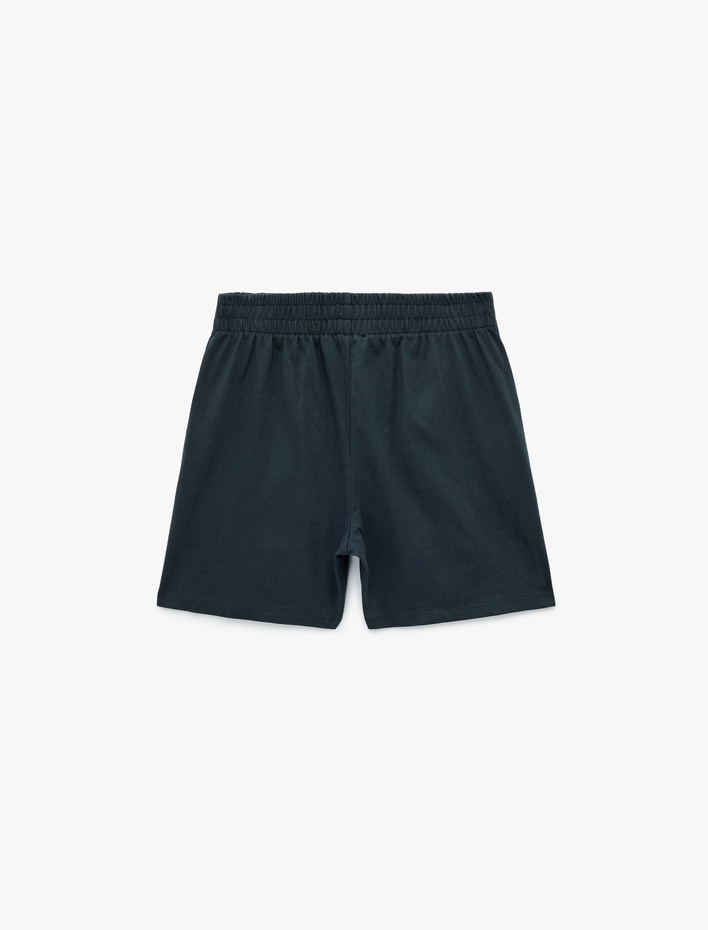 Erkek Çocuk Pamuklu Cepli Beli Lastikli Basic Şort