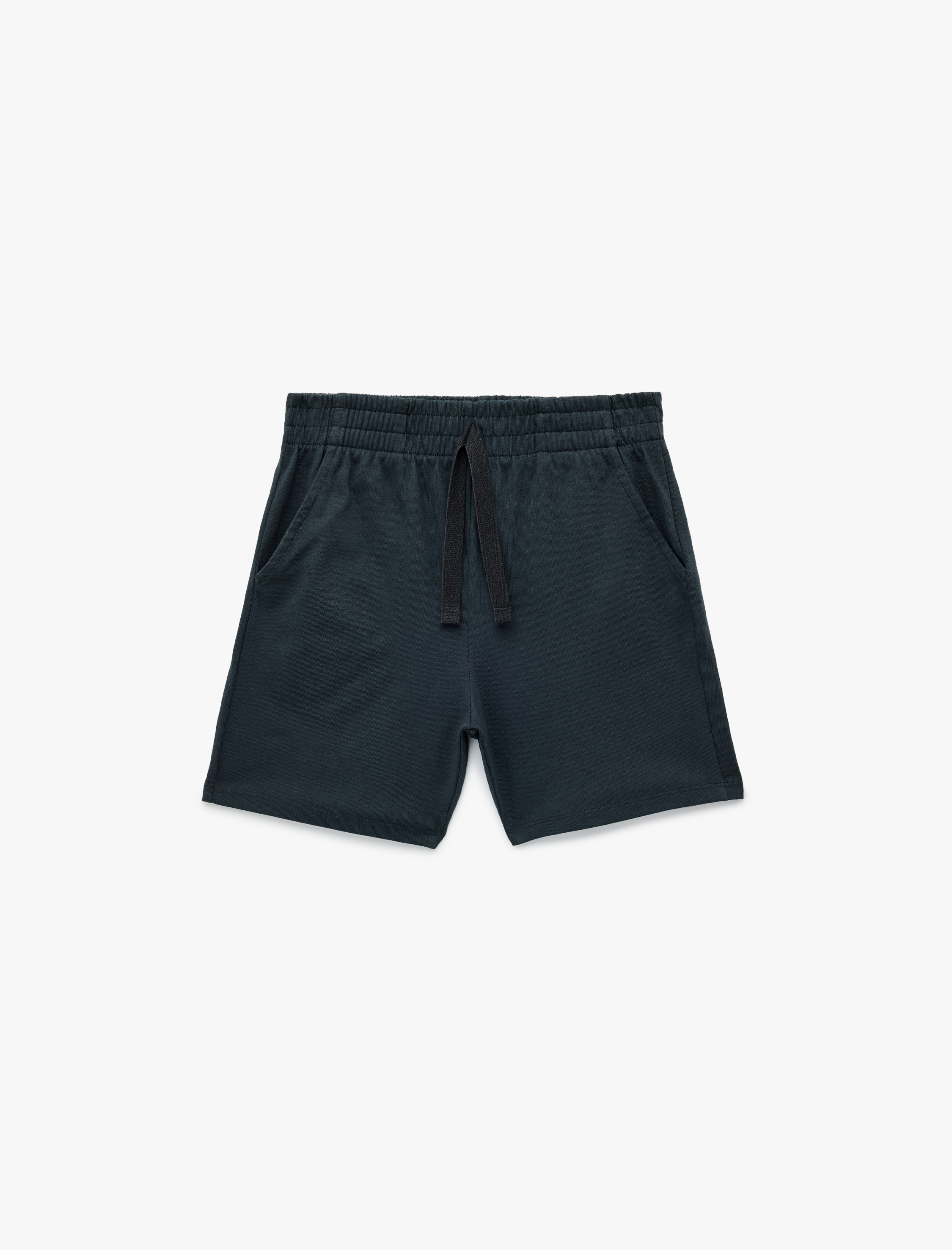  Erkek Çocuk Pamuklu Cepli Beli Lastikli Basic Şort