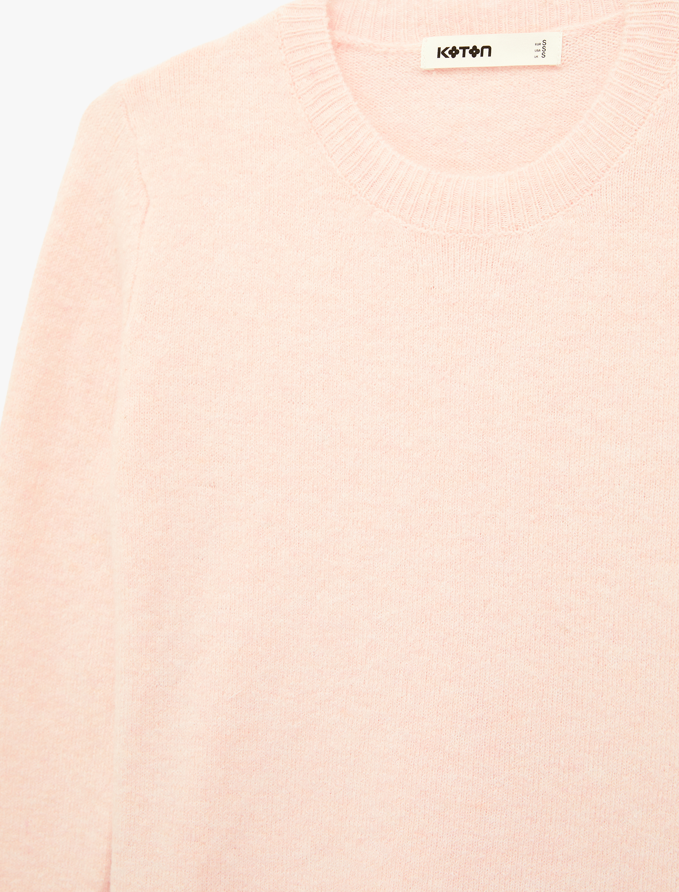   Uzun Kollu Bisiklet Yaka Basic Triko Kazak