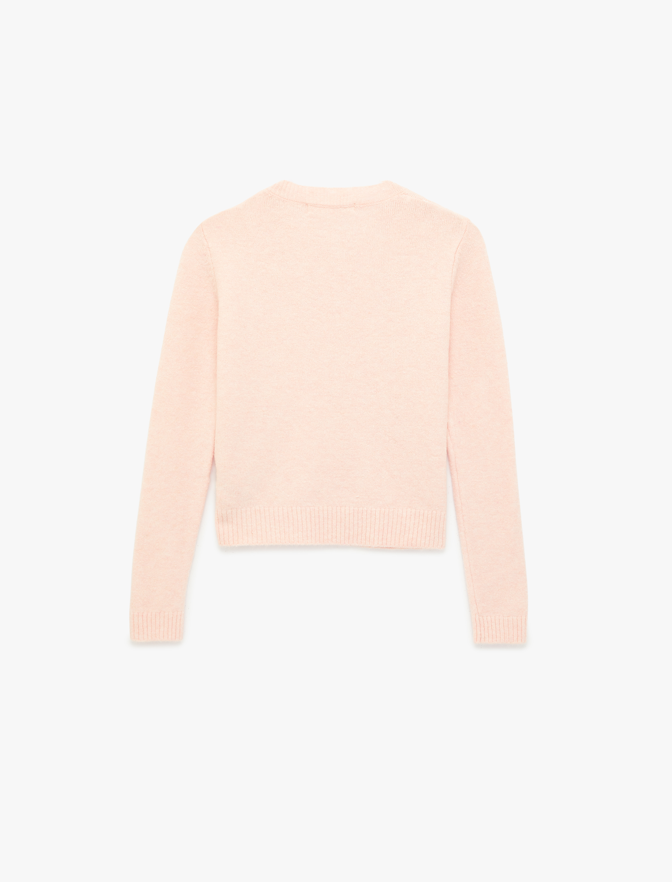   Uzun Kollu Bisiklet Yaka Basic Triko Kazak