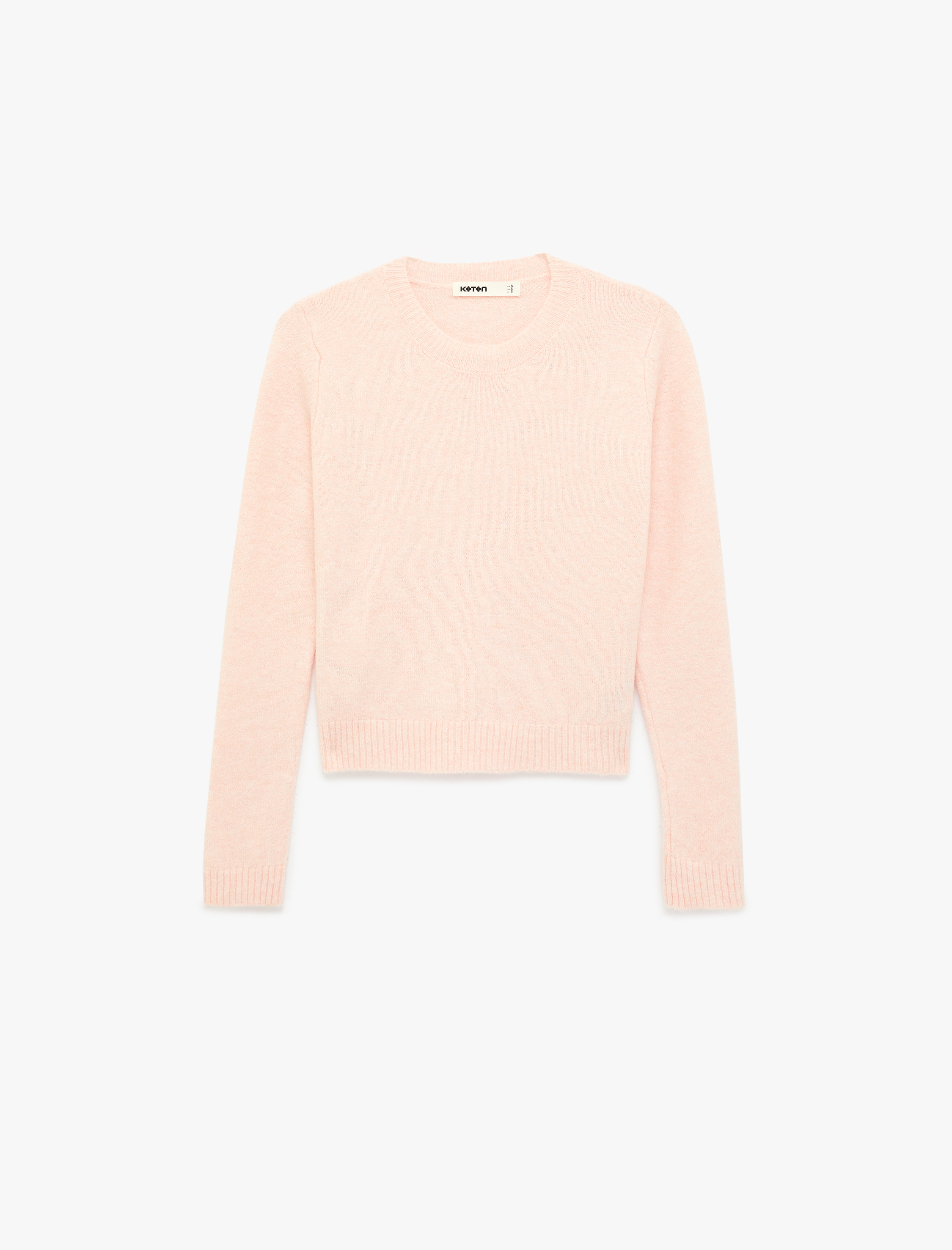   Uzun Kollu Bisiklet Yaka Basic Triko Kazak