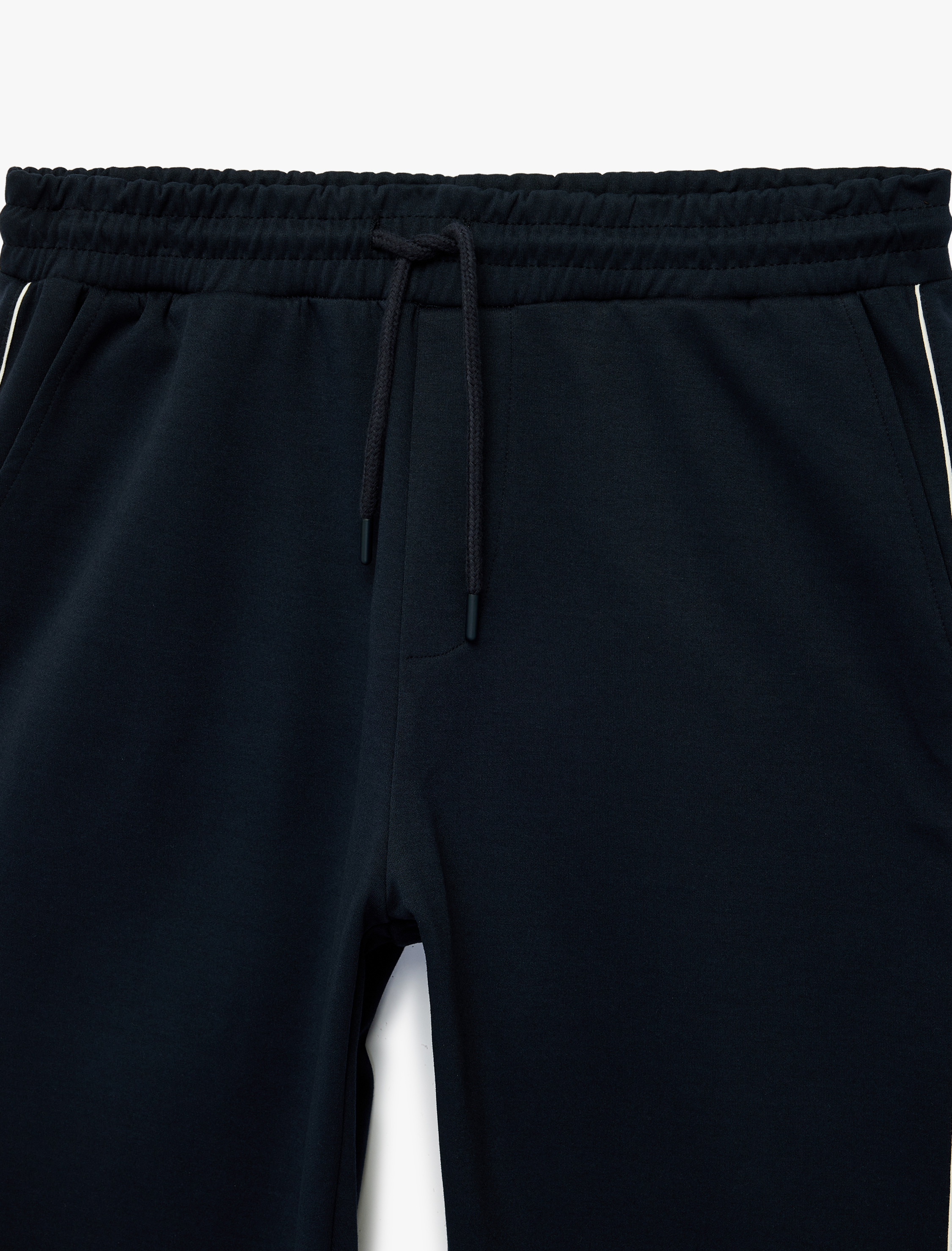   Regular Fit Biyeli Cepli Beli Bağcıklı Eşofman Altı