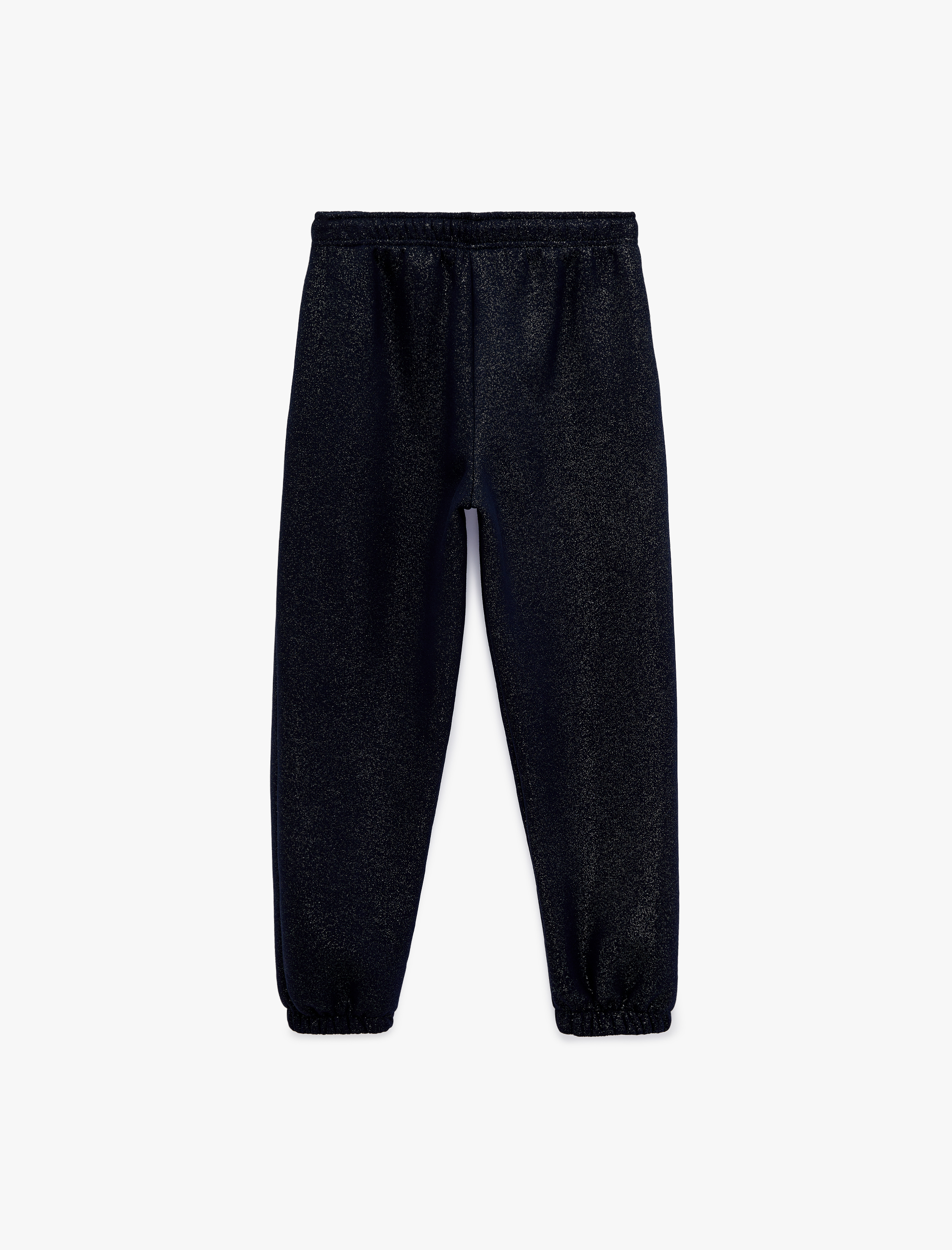   Simli Rahat Kalıp Baskılı Beli Bağcıklı Cepli Jogger Eşofman Altı