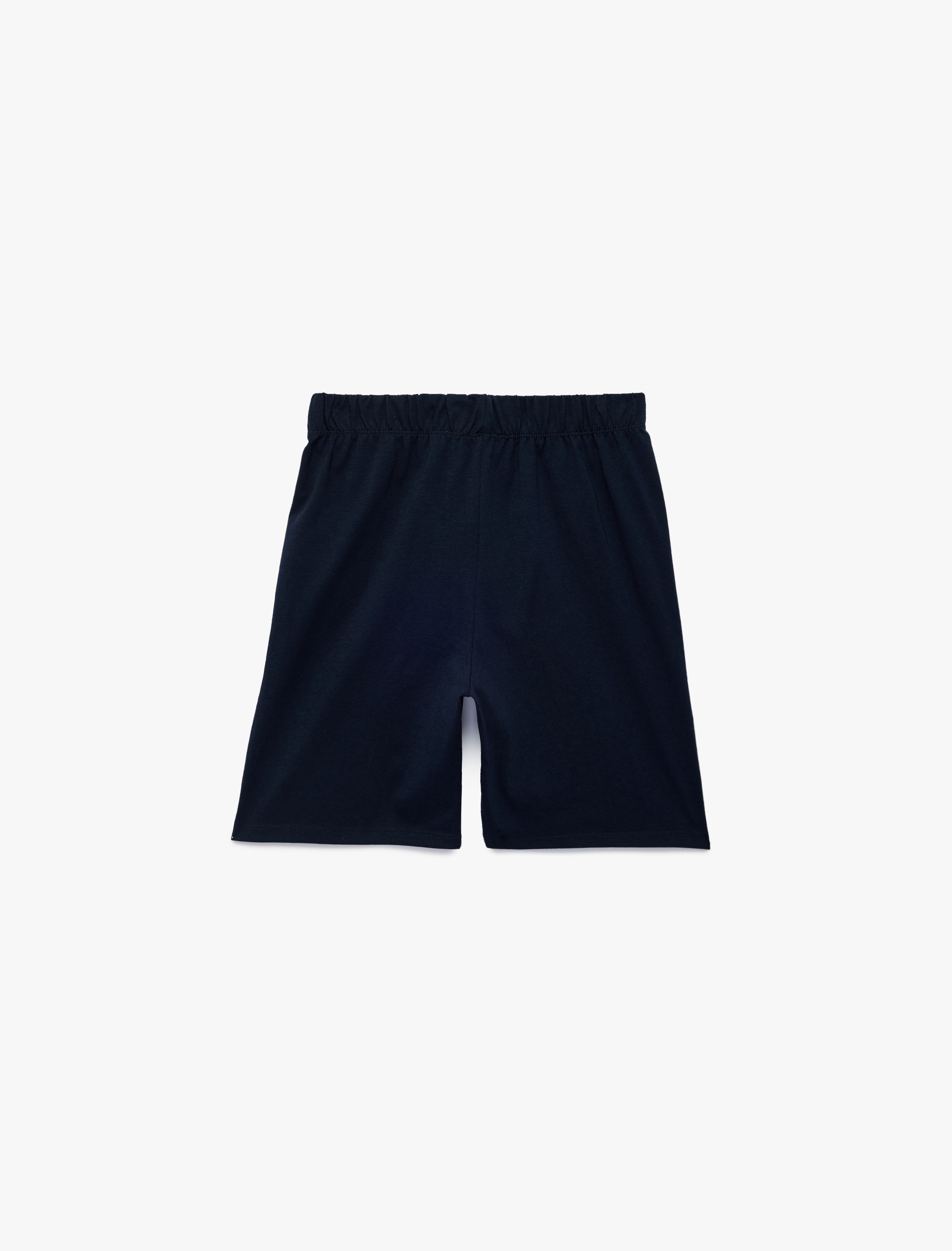  Erkek Çocuk Pamuklu Beli Bağlamalı Baskılı Şort