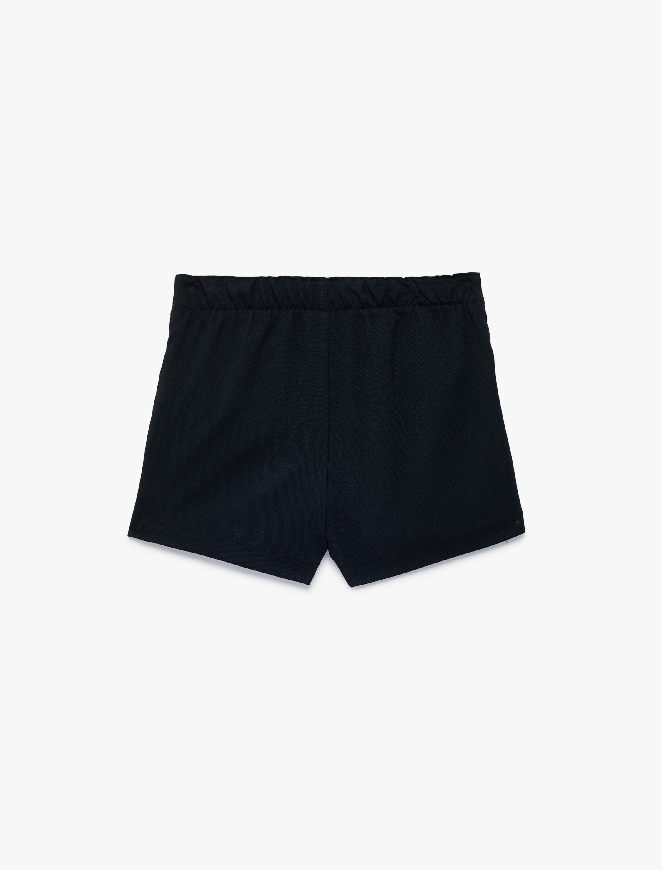  Kız Bebek Fiyonk Detaylı A Kesim Pileli Şort Etek