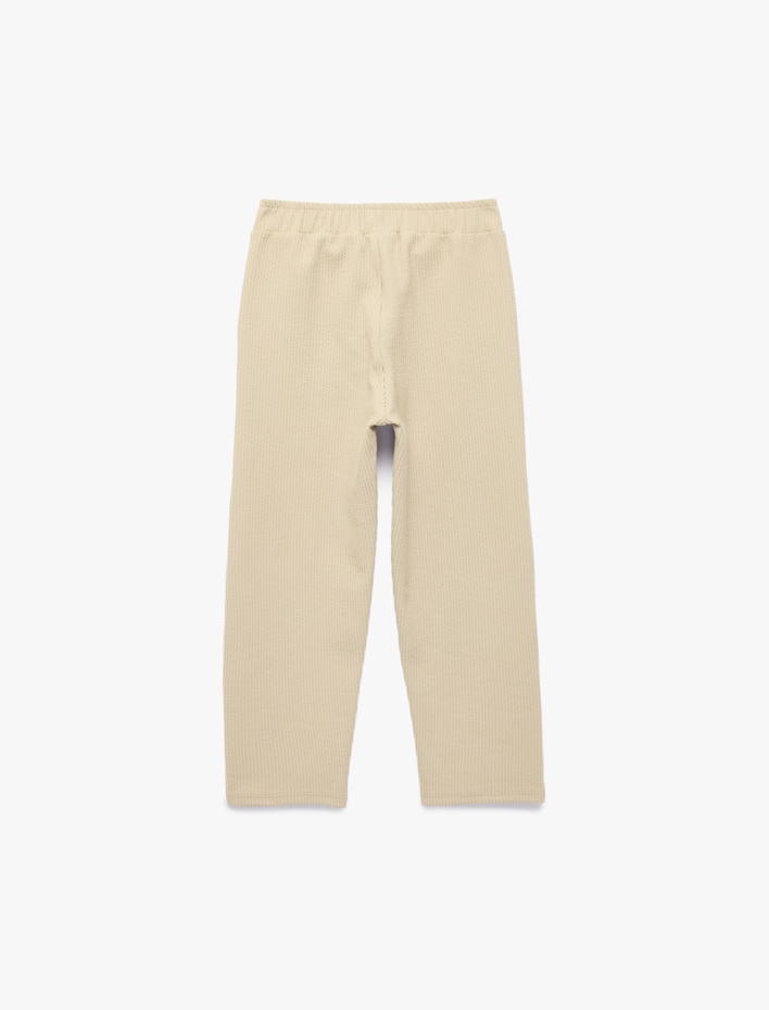 Erkek Çocuk Beli Lastikli Rahat Kalıp Cep Detaylı Eşofman Altı