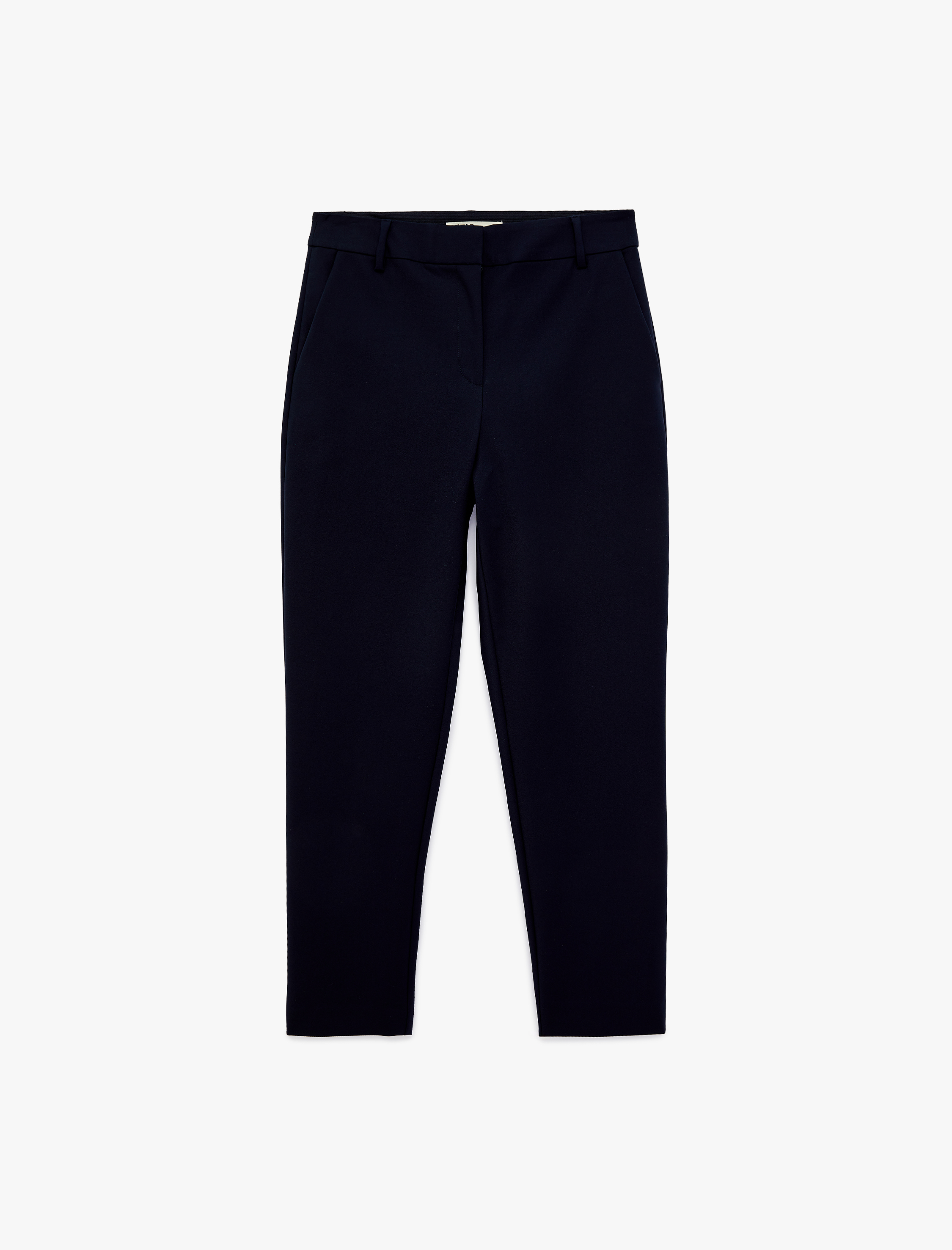   Regular Fit Cep Detaylı Normal Bel Düz Paça Kumaş Pantolon