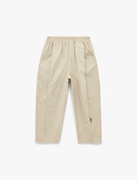 Beli Lastikli Oversize Balon Kesim Pantolon