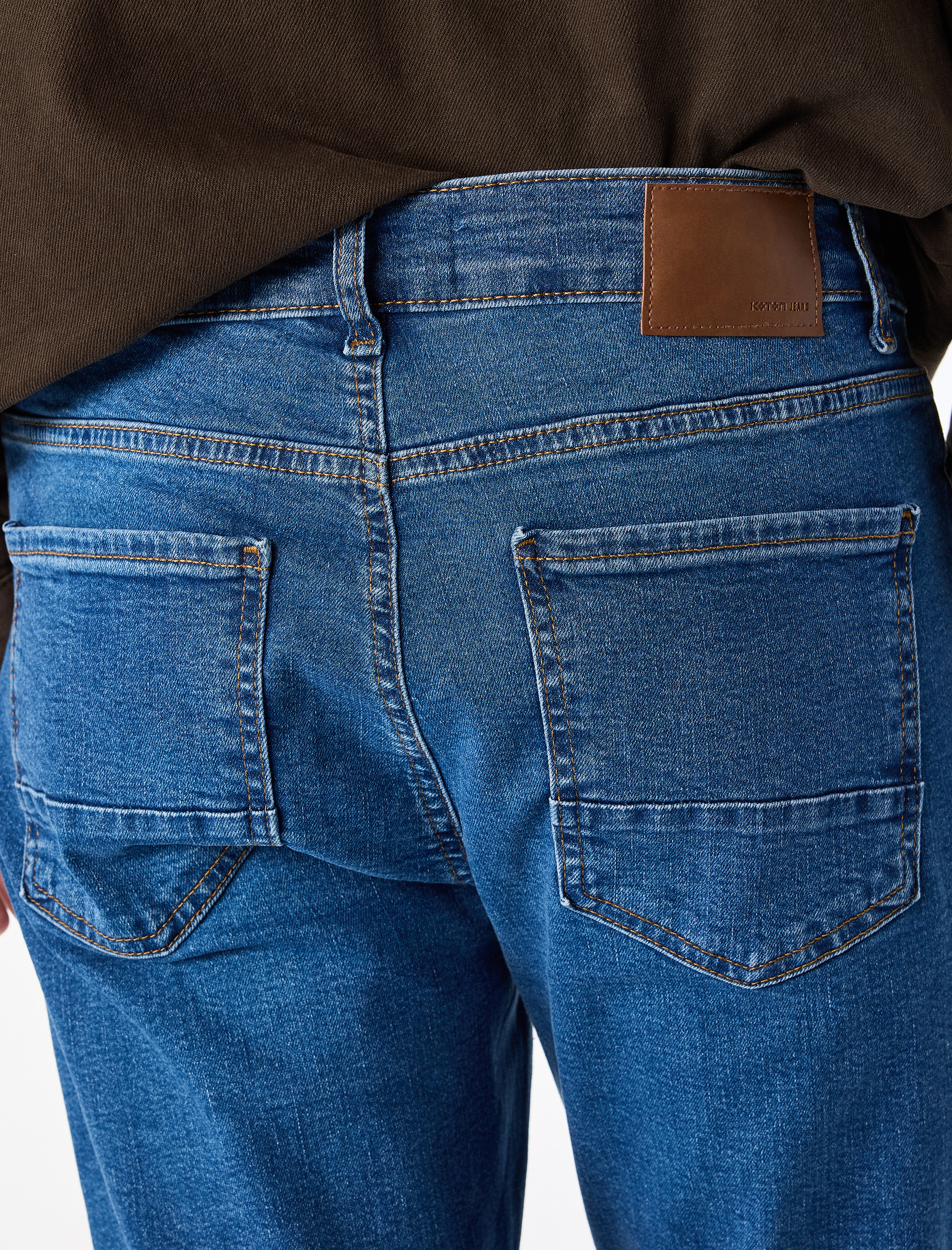   Normal Bel Slim Fit Jean Pantolon - Brad Jean