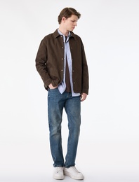 Normal Bel Düz Paça Straight Fit Jean Pantolon - Mark Jean