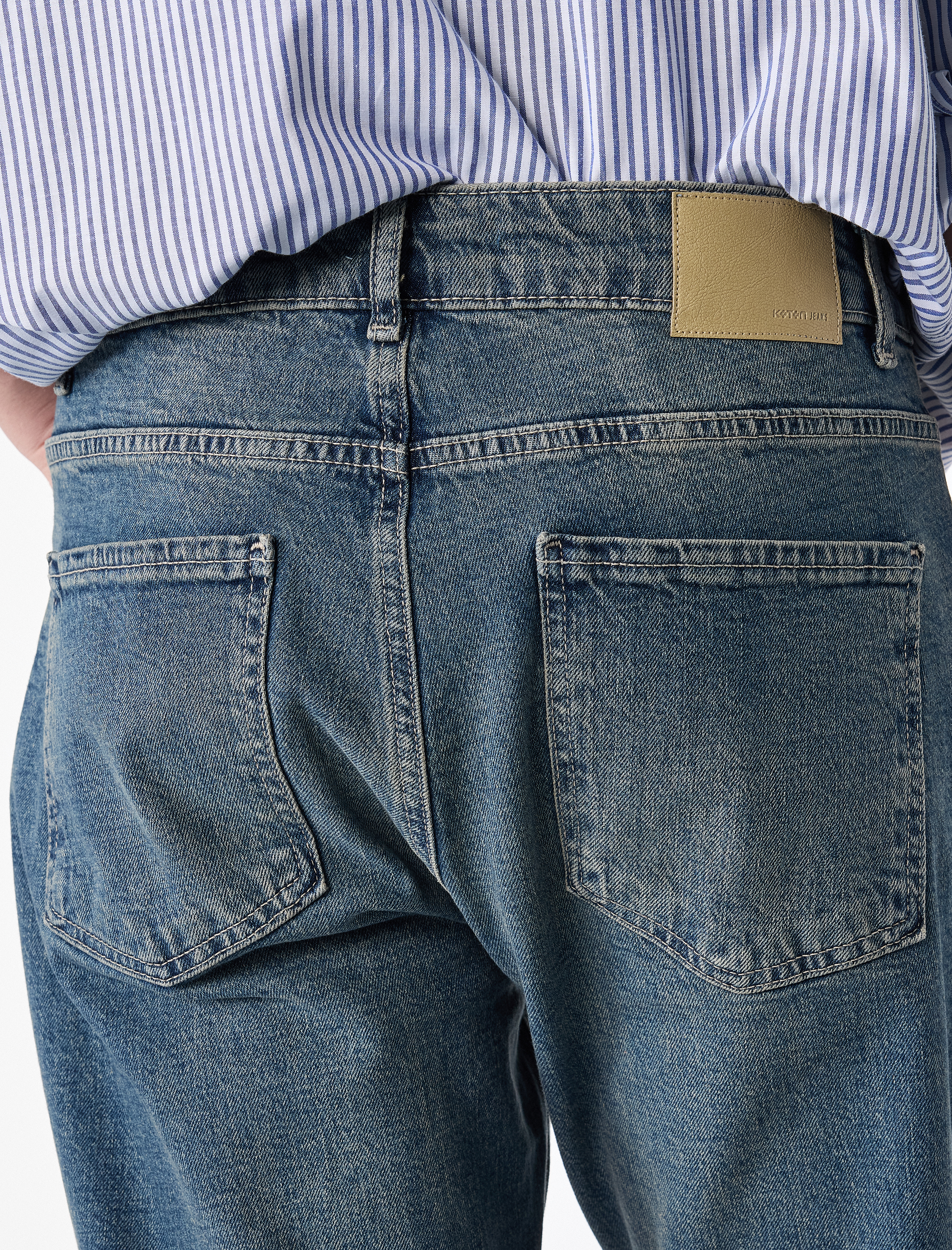   Pamuklu Regular Fit Cepli Tapered Jean Pantolon - Joe Jean