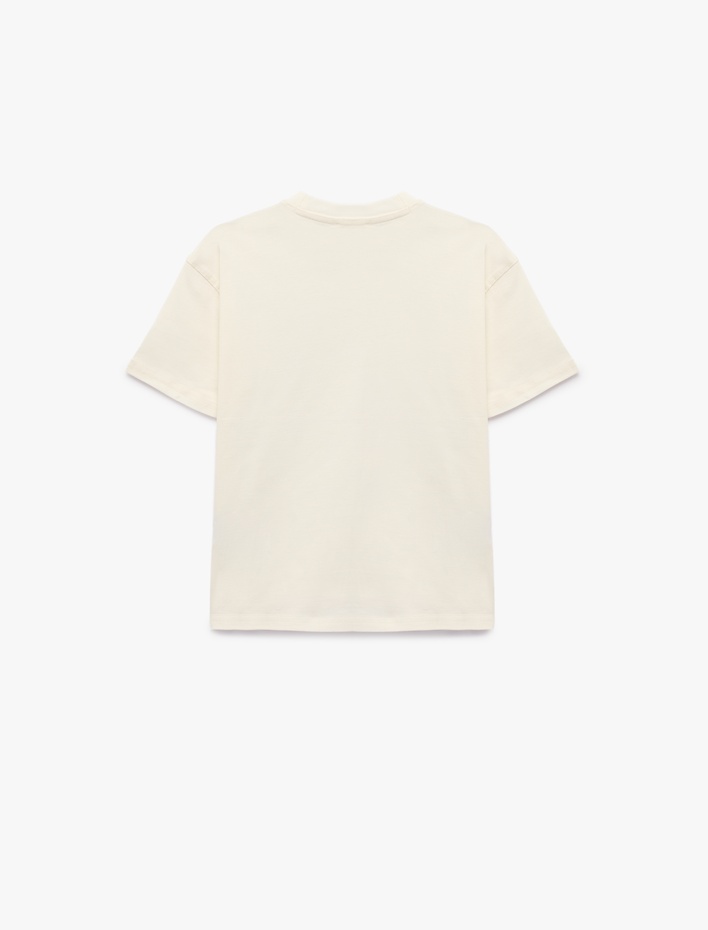 Erkek Çocuk Pamuklu Uzun Kollu Bisiklet Yaka Tişört