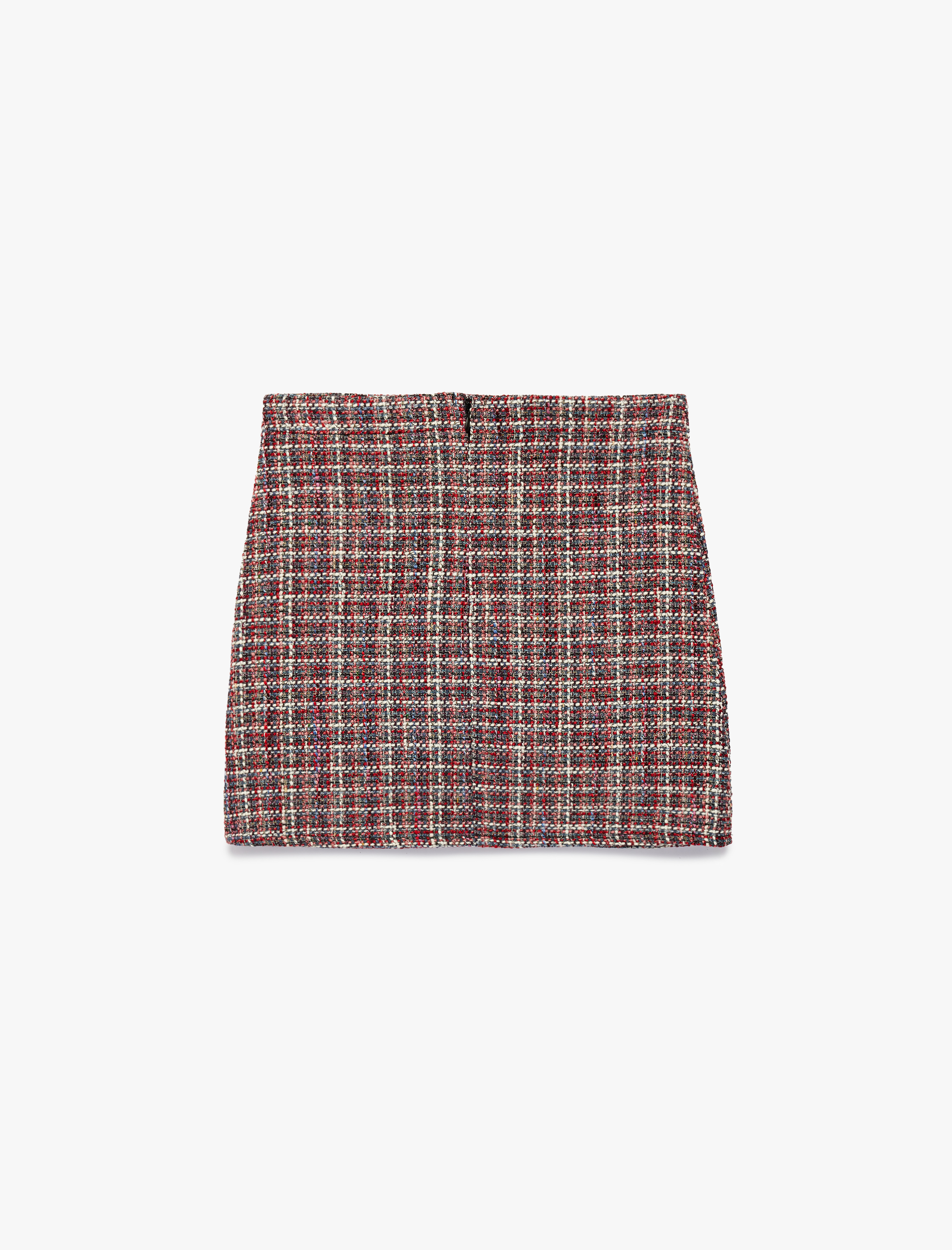  Kız Çocuk A Kesim Ekoseli Tüvit Etek