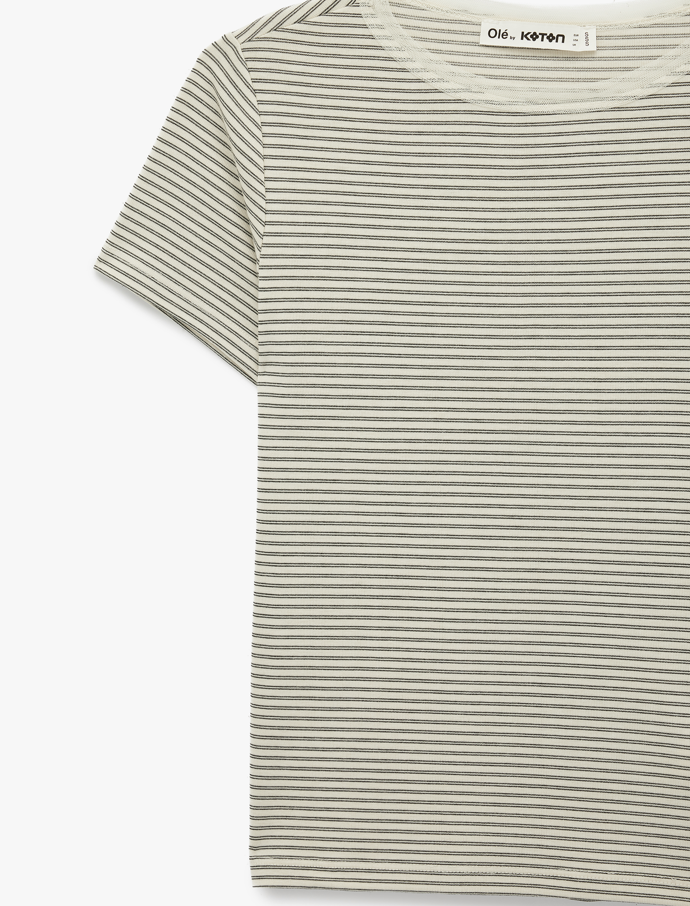   Bisiklet Yaka Kısa Kollu Slim Fit Tişört