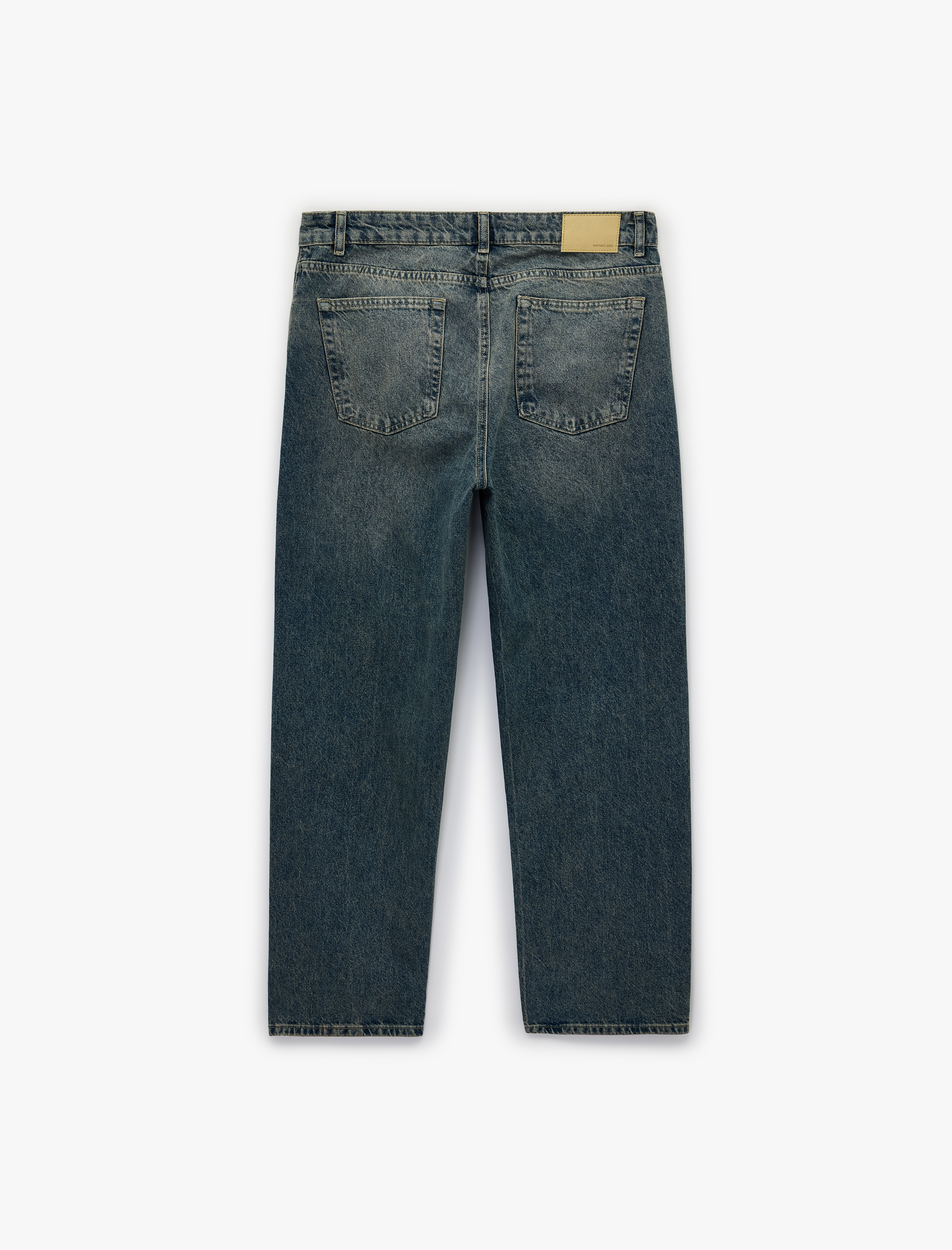   Normal Bel Vintage Straight Fit Jean Pantolon