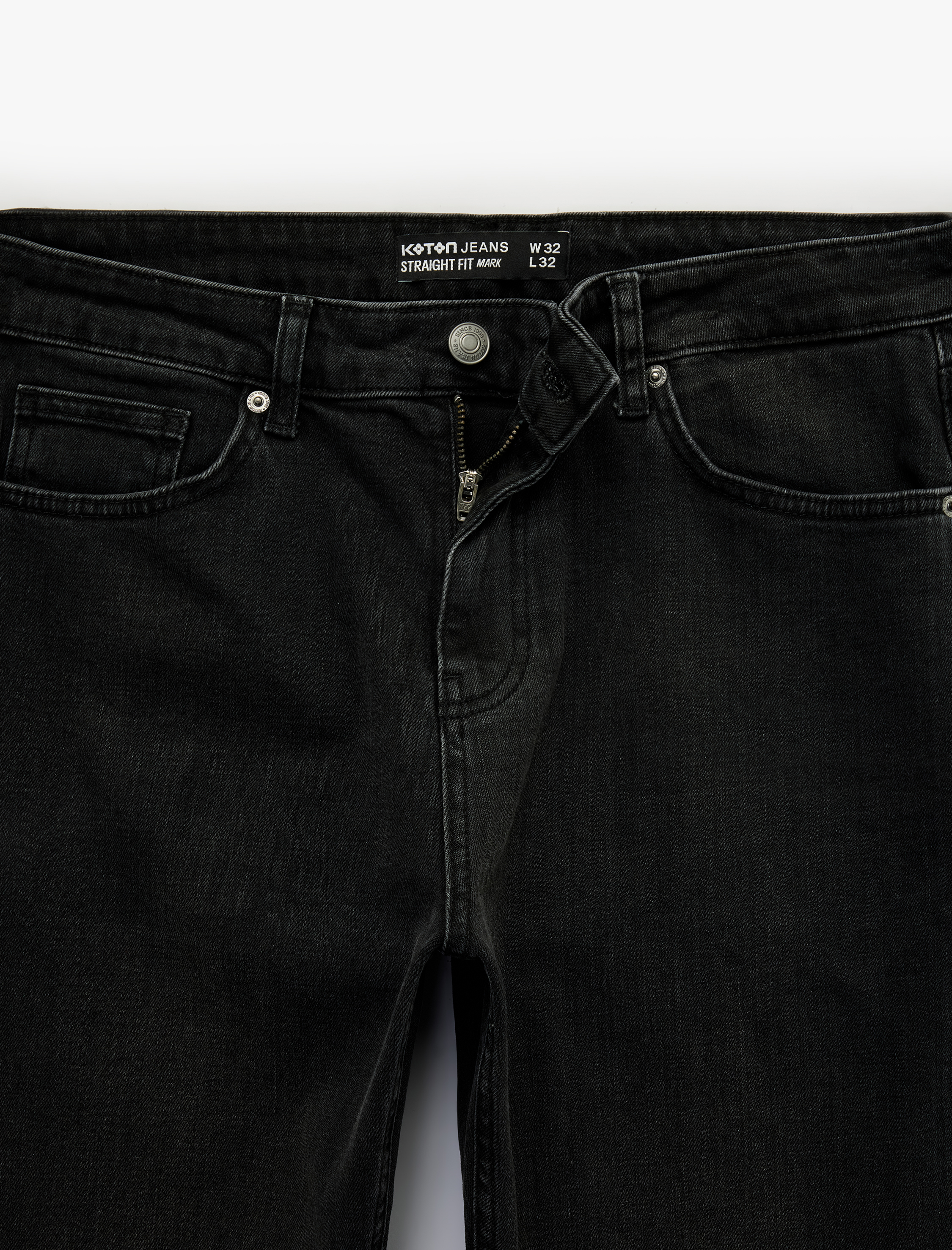   Normal Bel Pamuklu Straight Fit Jean Pantolon - Mark Jean