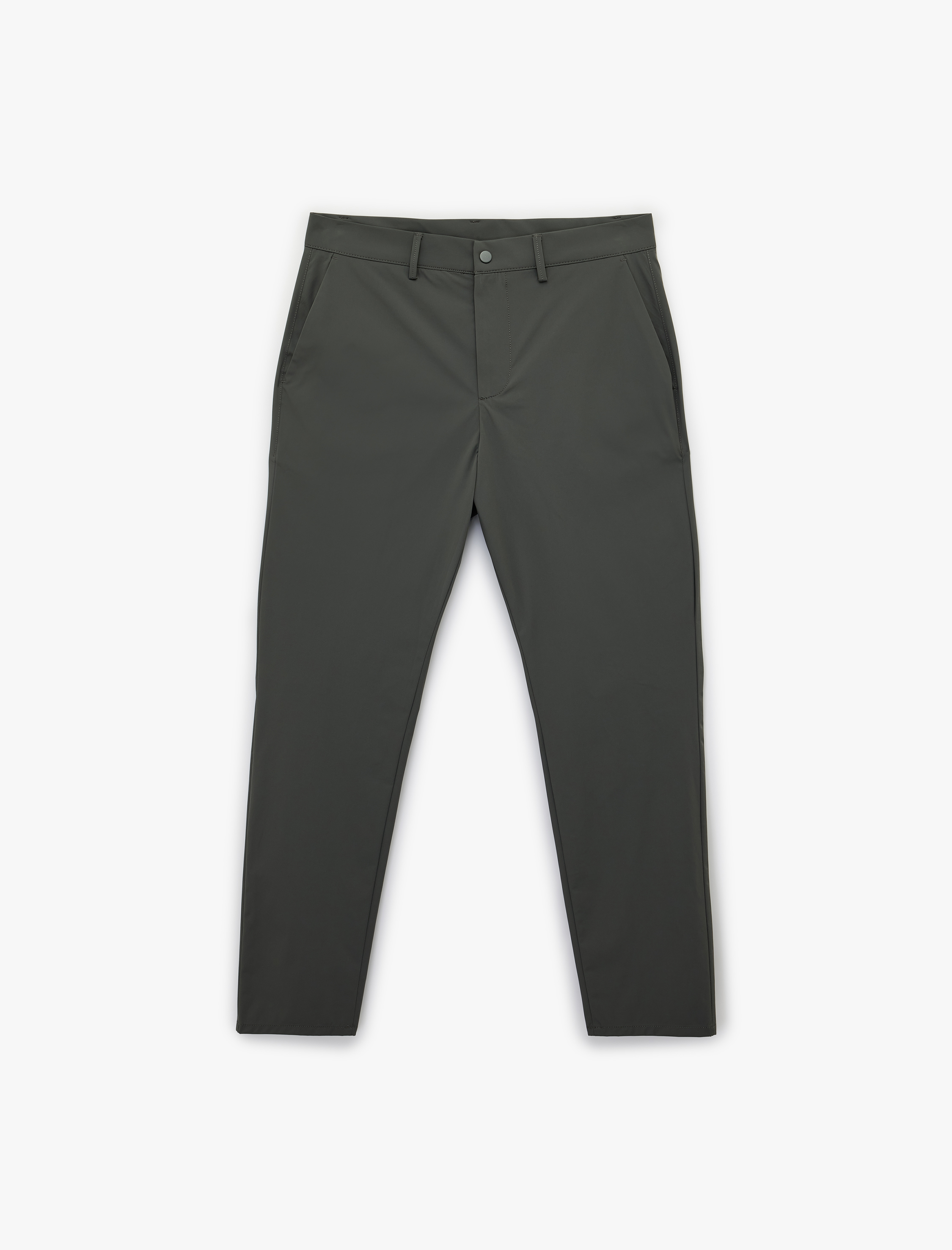   Normal Bel Cepli Slim Fit Düğmeli Kumaş Pantolon