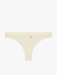 Rahat Kalıp Baskılı Brazilian Külot