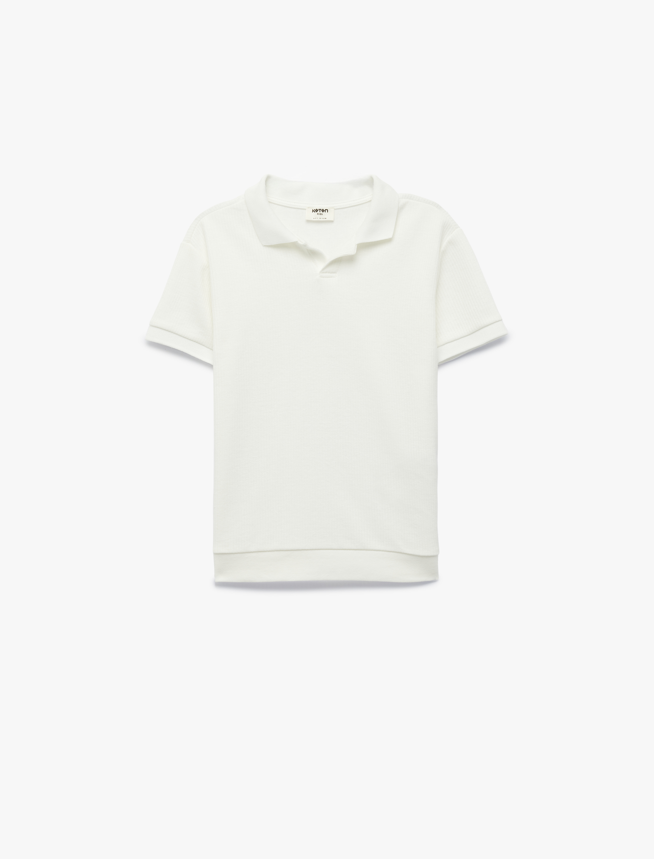  Erkek Çocuk Pamuklu Kısa Kollu Polo Yaka Tişört