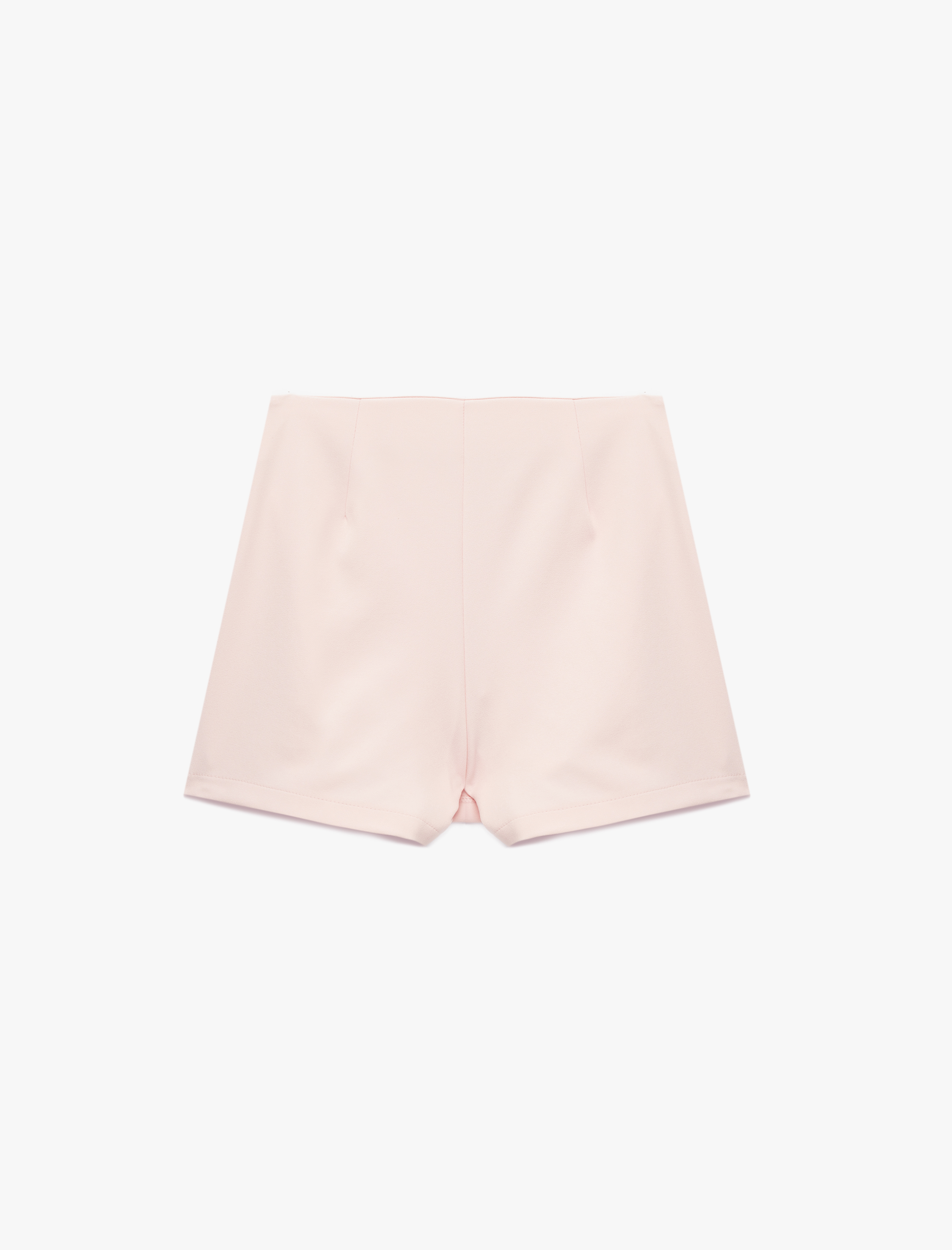  Kız Çocuk Fiyonklu Pile Detaylı Şort Etek