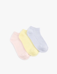 Pamuklu 2'li Patik Çorap Seti