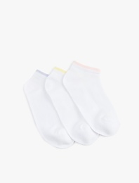 Pamuklu 3'lü Patik Çorap Seti