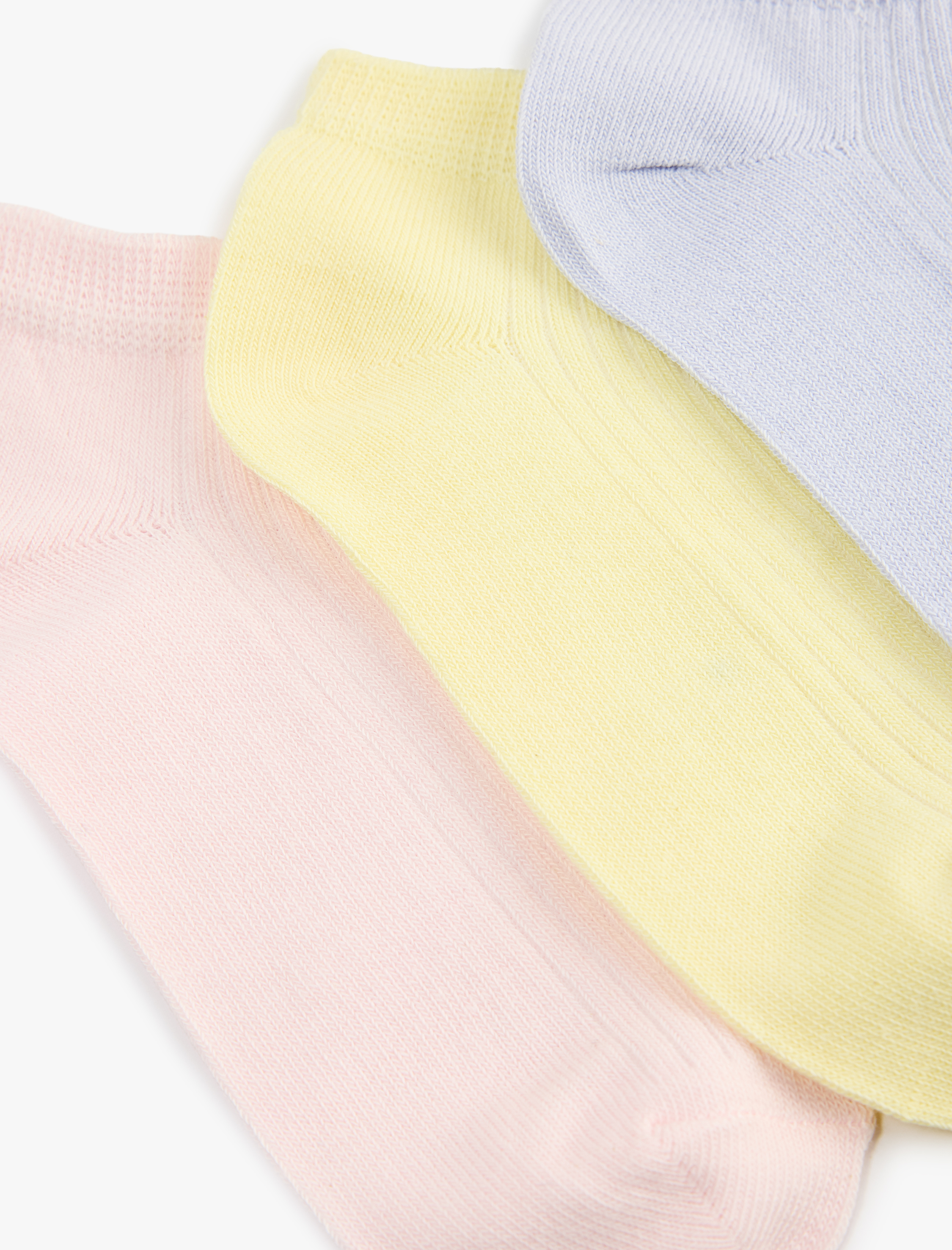  Kız Çocuk Pamuklu 2'li Patik Çorap Seti