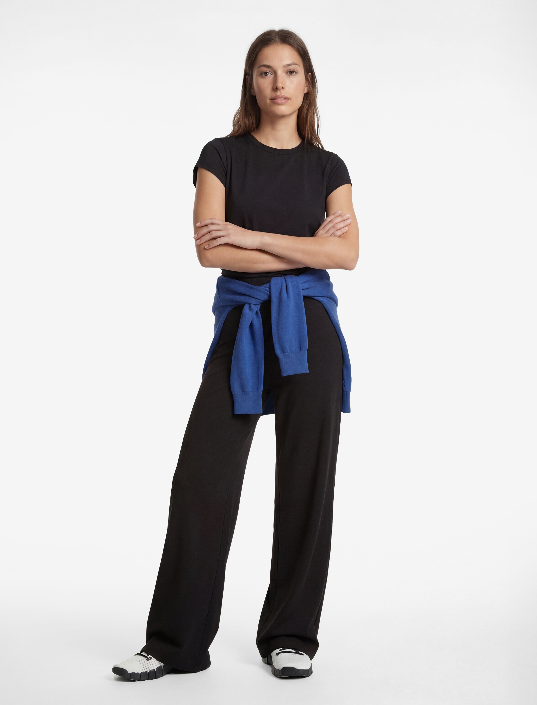   Slim Fit Bisiklet Yaka Kısa Kollu Spor Tişört