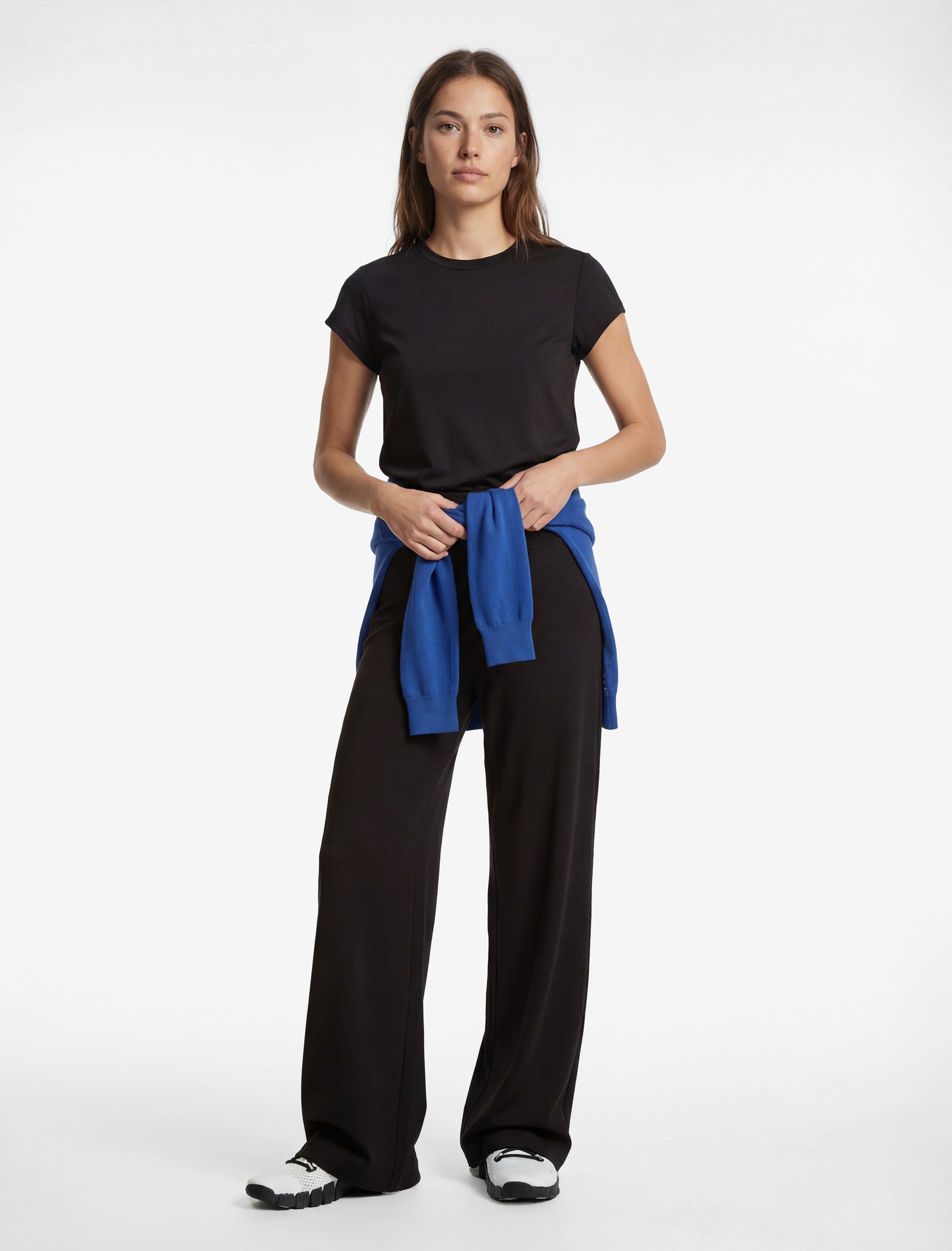   Slim Fit Bisiklet Yaka Kısa Kollu Spor Tişört