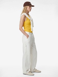 Pamuklu Bisiklet Yaka Fitilli Atlet