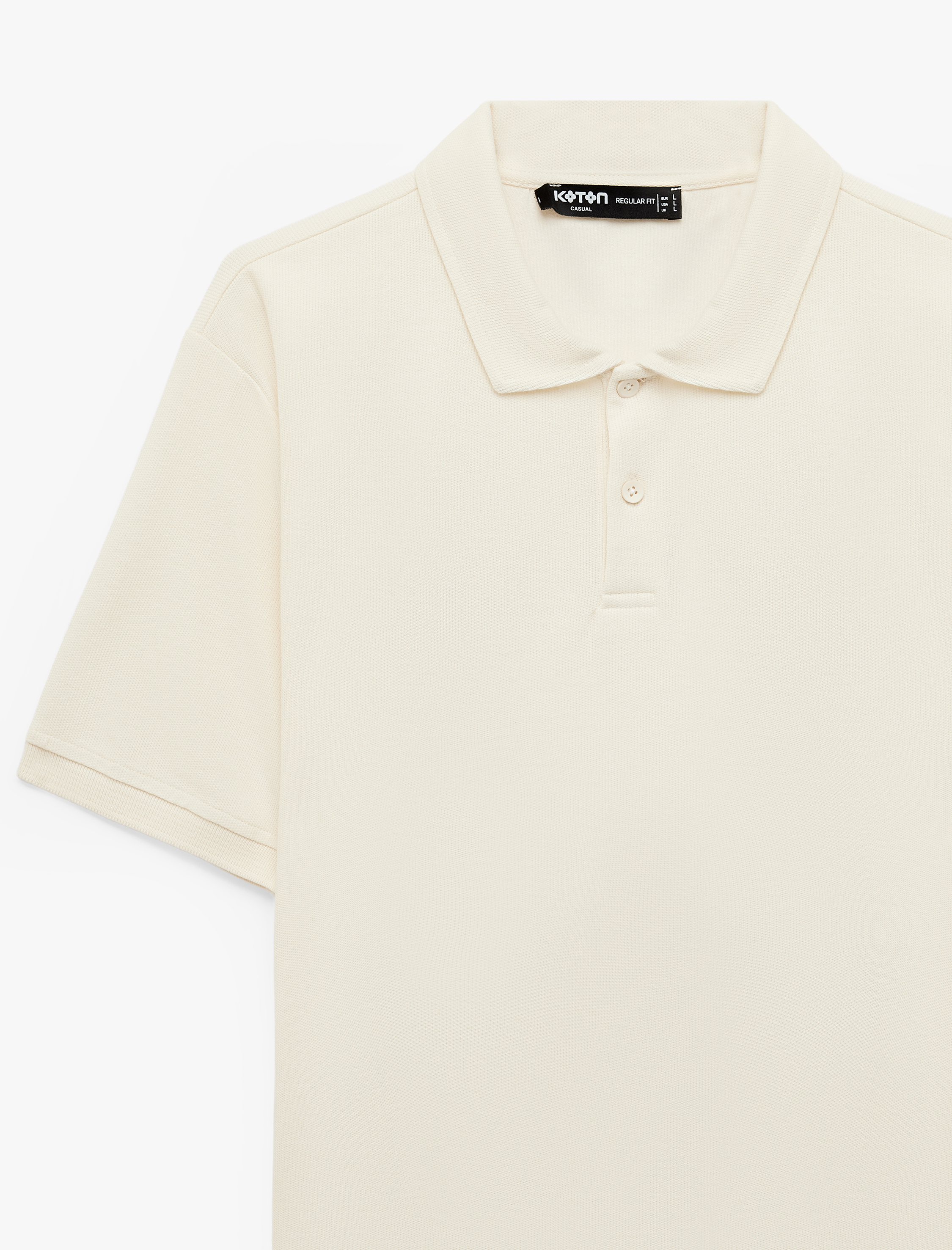   Pamuklu Regular Fit Kısa Kollu Düğmeli Polo Yaka Tişört