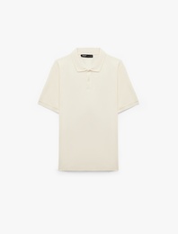 Pamuklu Regular Fit Kısa Kollu Düğmeli Polo Yaka Tişört