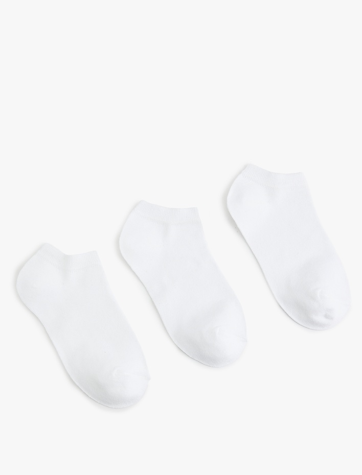 Kadın 3'lü Basic Patik Çorap Seti