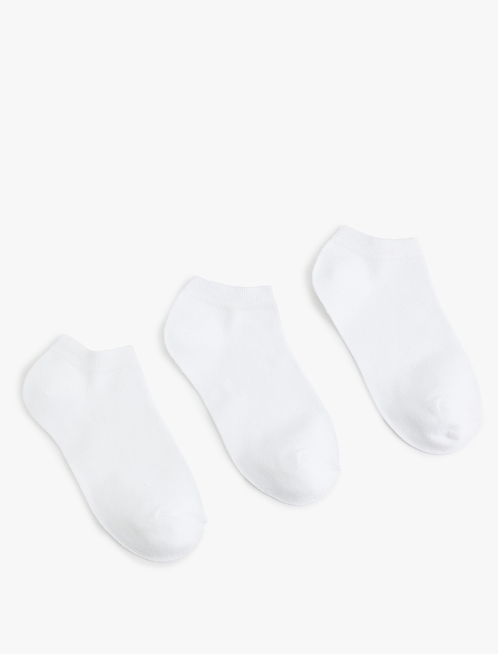 Kadın 3'lü Basic Patik Çorap Seti